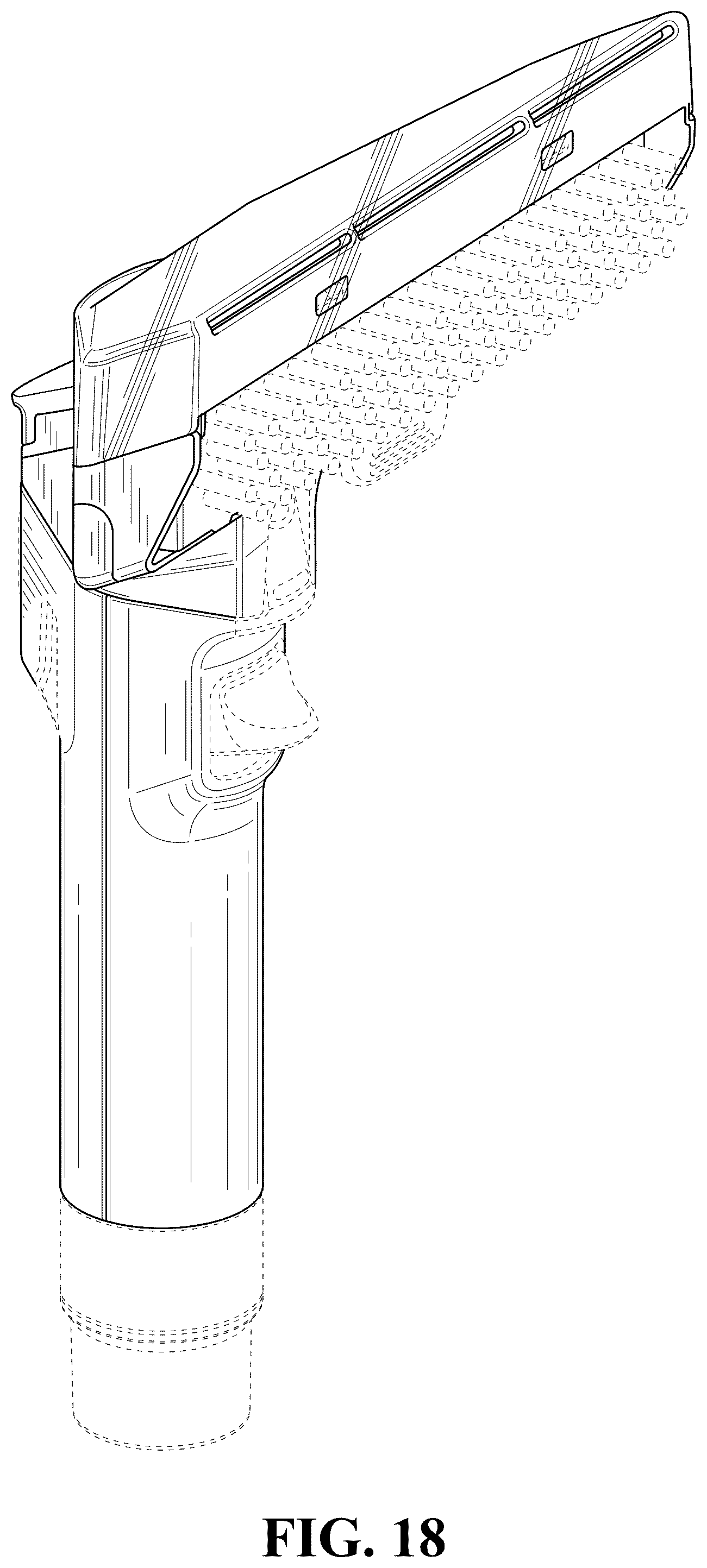 Patent USD1124554 Figure 18 – Surface cleaning tool