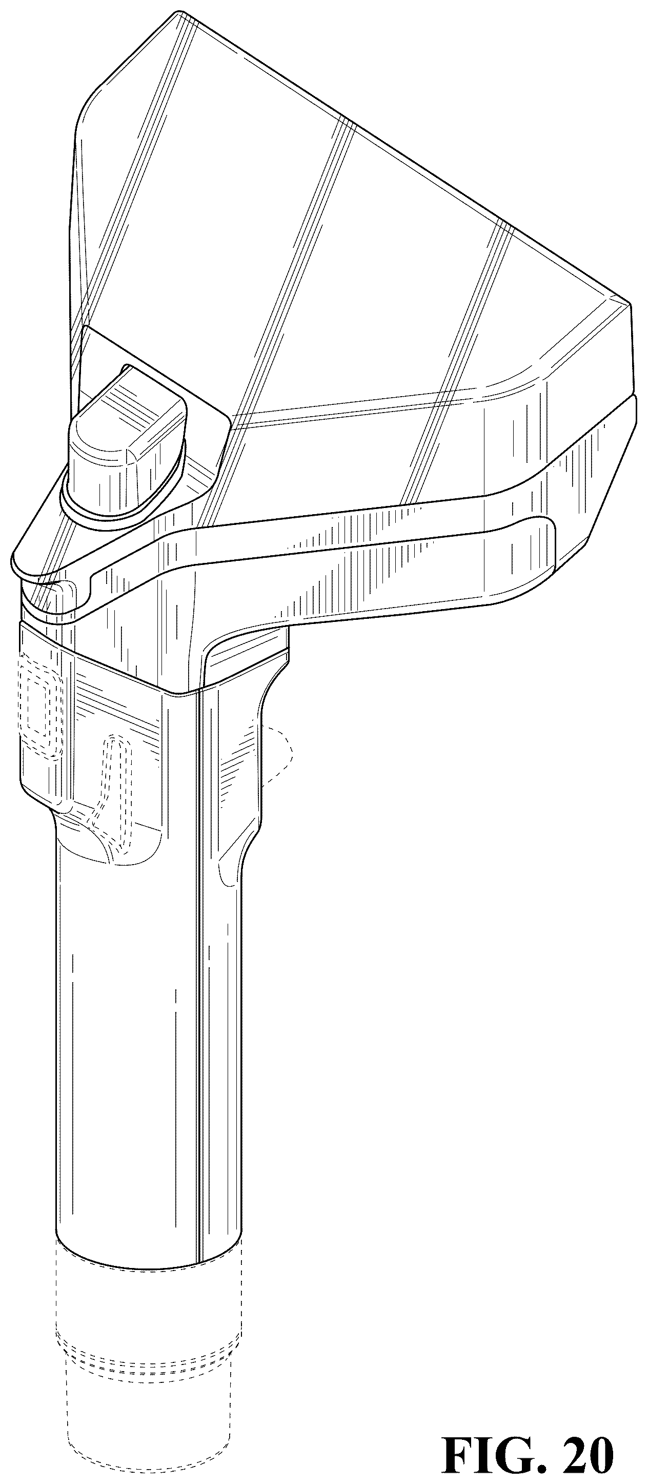 Patent USD1124554 Figure 20 – Surface cleaning tool