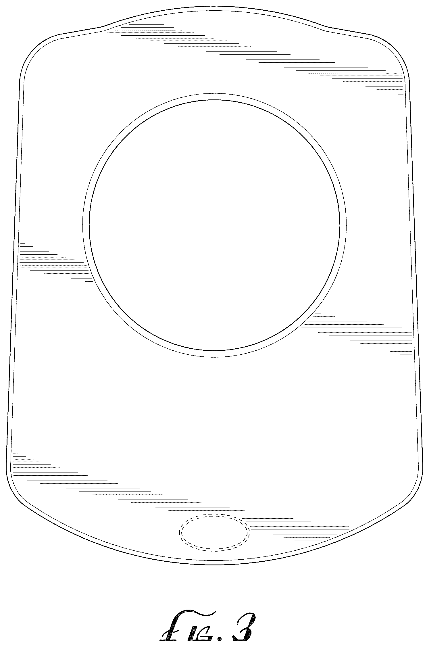 Patent USD1124555 Figure 3 – Dust bag holder for cleaners