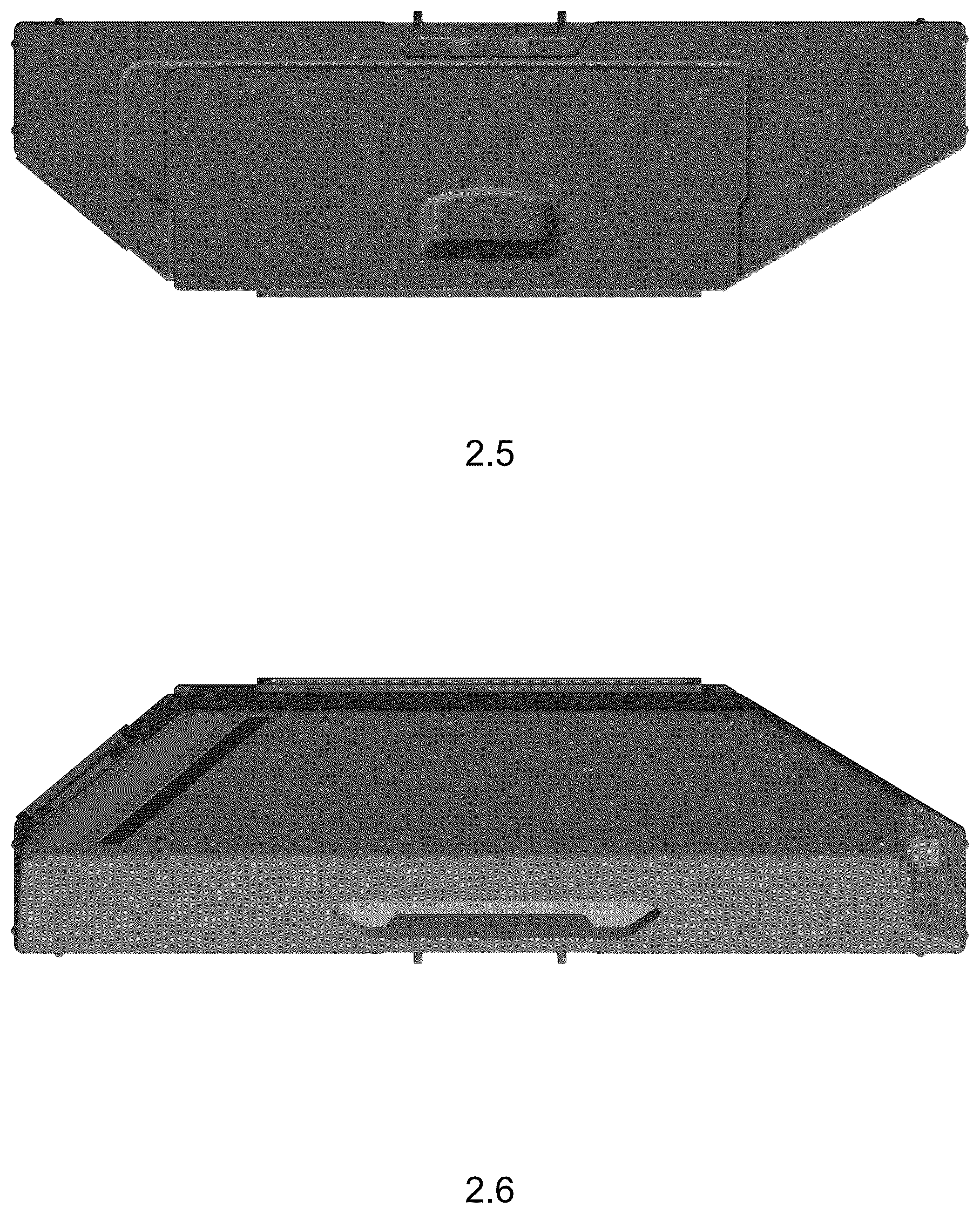 Patent USD1124556 Figure 10 – Dust box for cleaning appliance