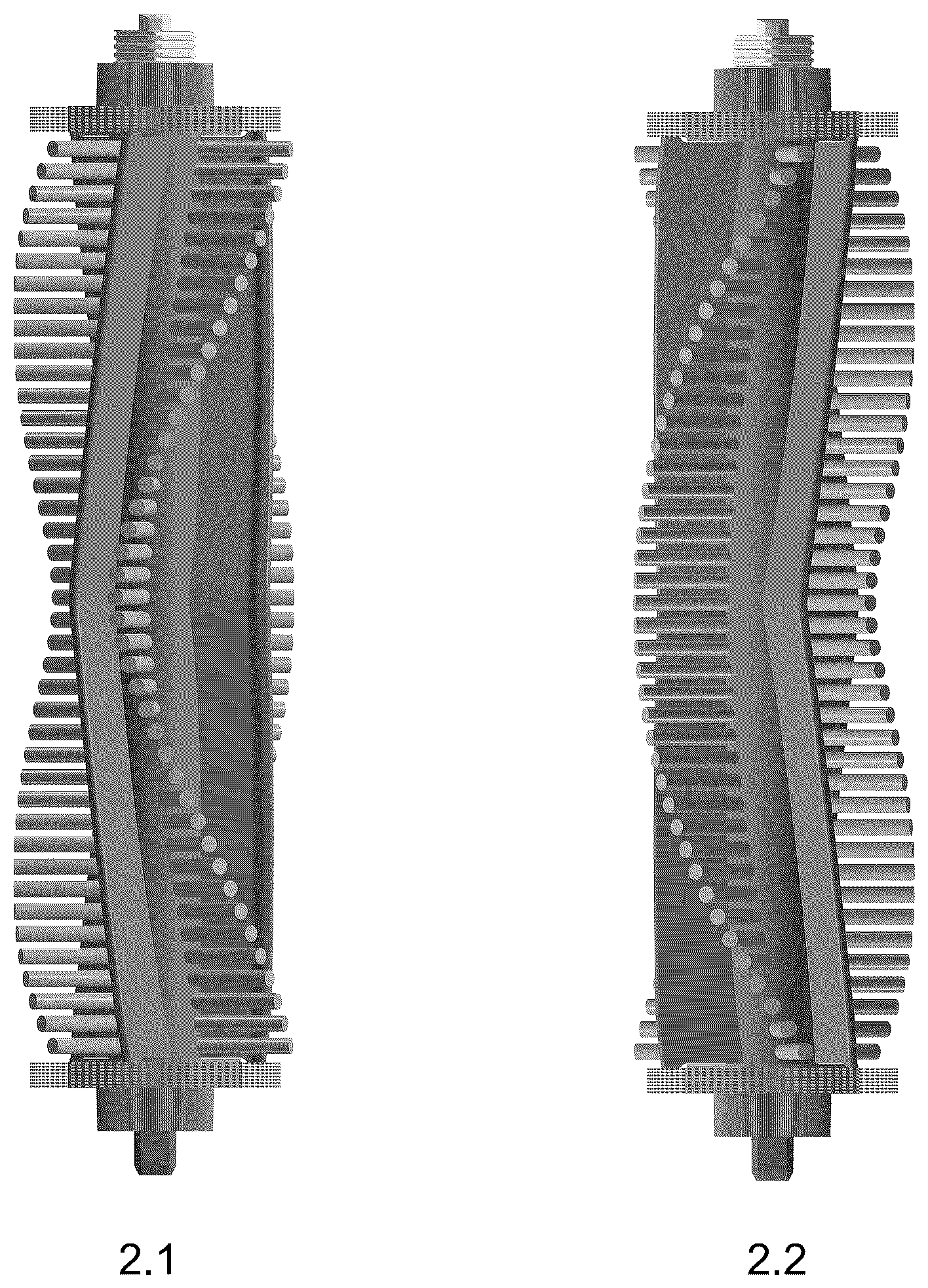 Patent USD1124557 Figure 5 – Rolling brush of cleaning robot