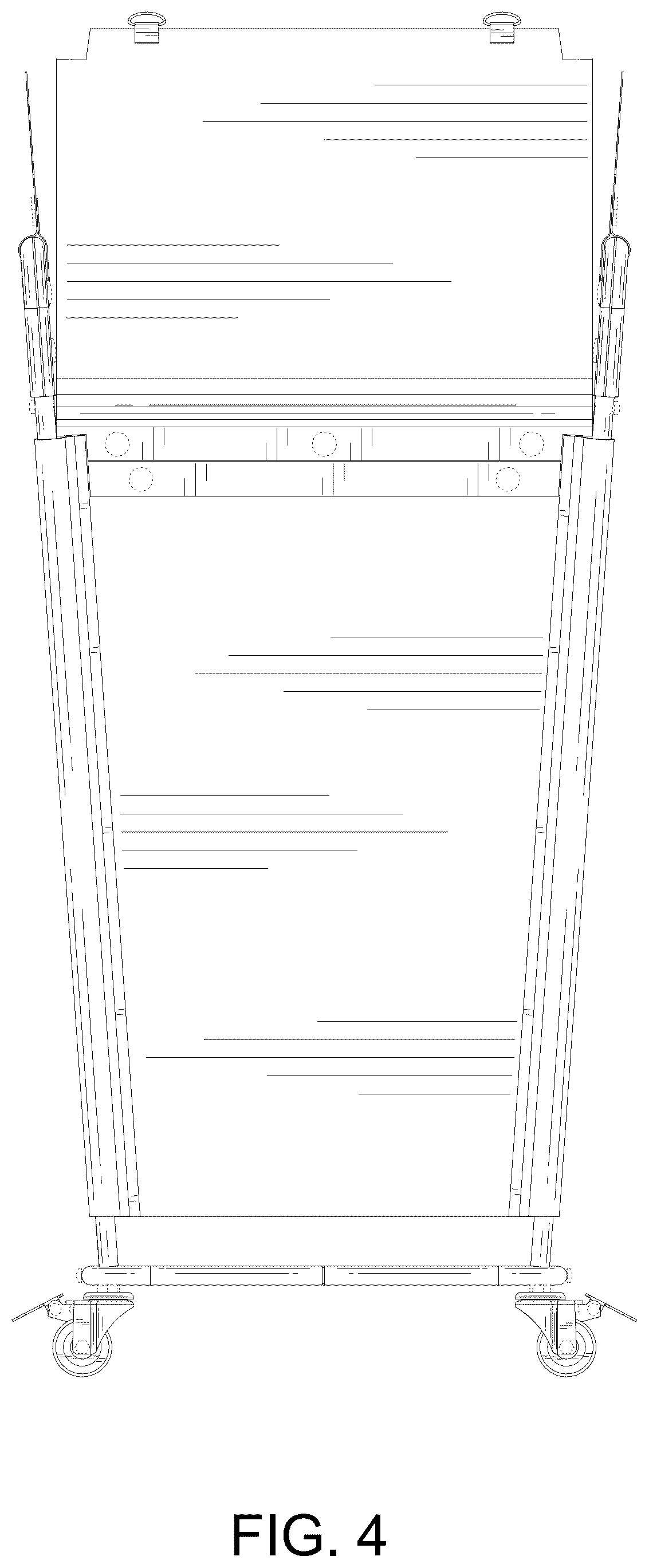Patent USD1124558 Figure 4 – Dirty clothes basket
