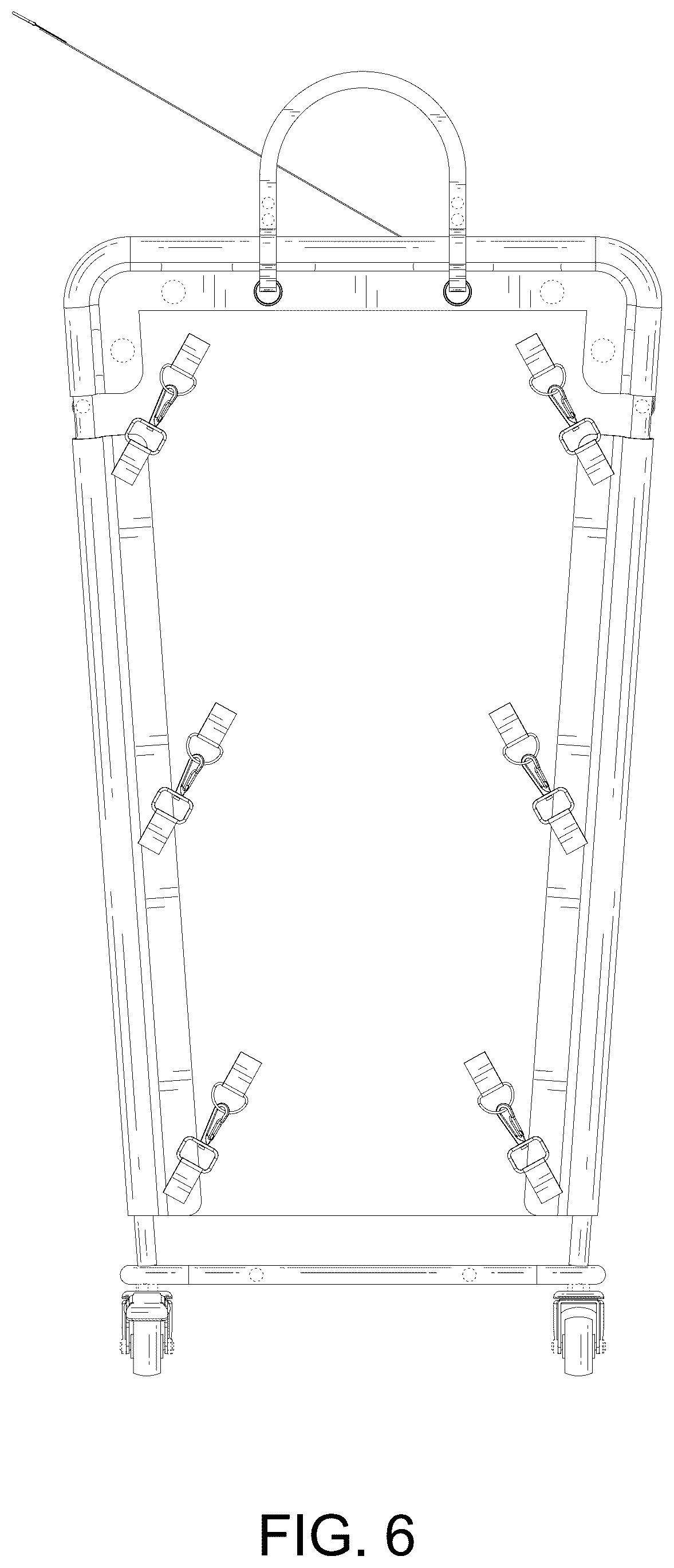Patent USD1124558 Figure 6 – Dirty clothes basket