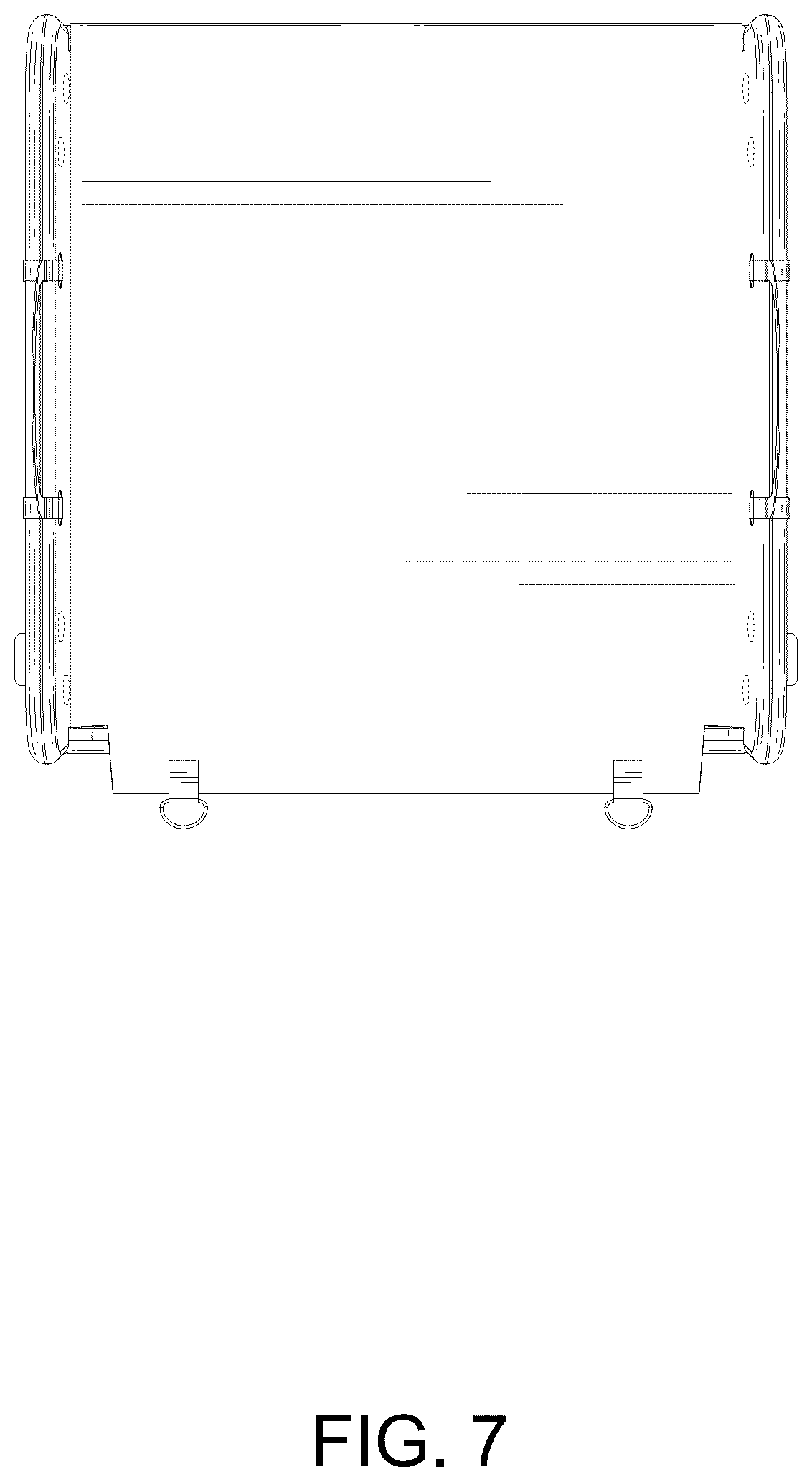 Patent USD1124558 Figure 7 – Dirty clothes basket
