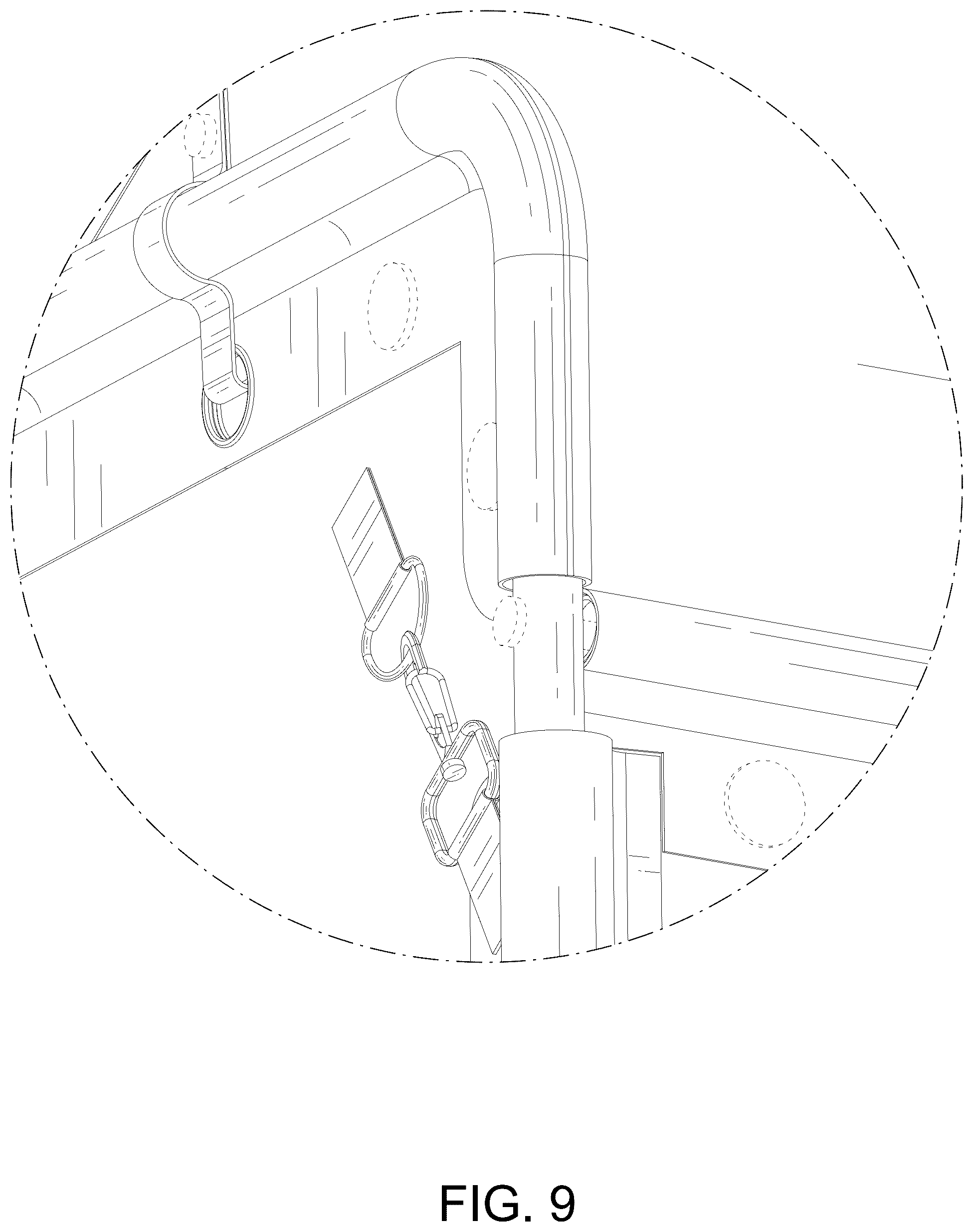 Patent USD1124558 Figure 9 – Dirty clothes basket