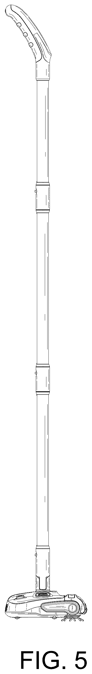 Patent USD1124559 Figure 5 – Electric sweeper
