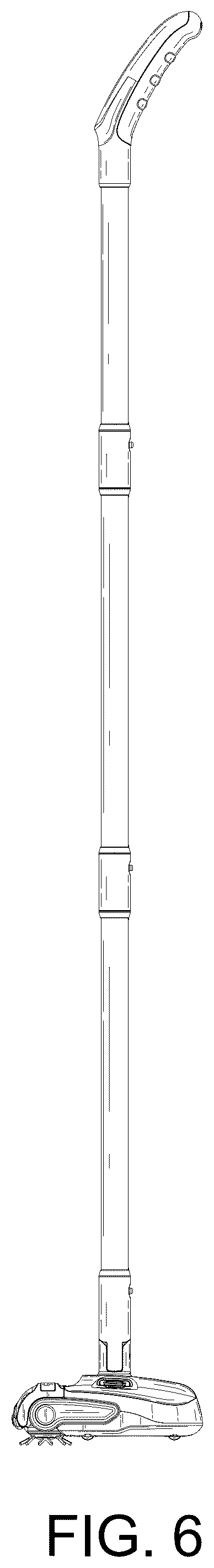 Patent USD1124559 Figure 6 – Electric sweeper