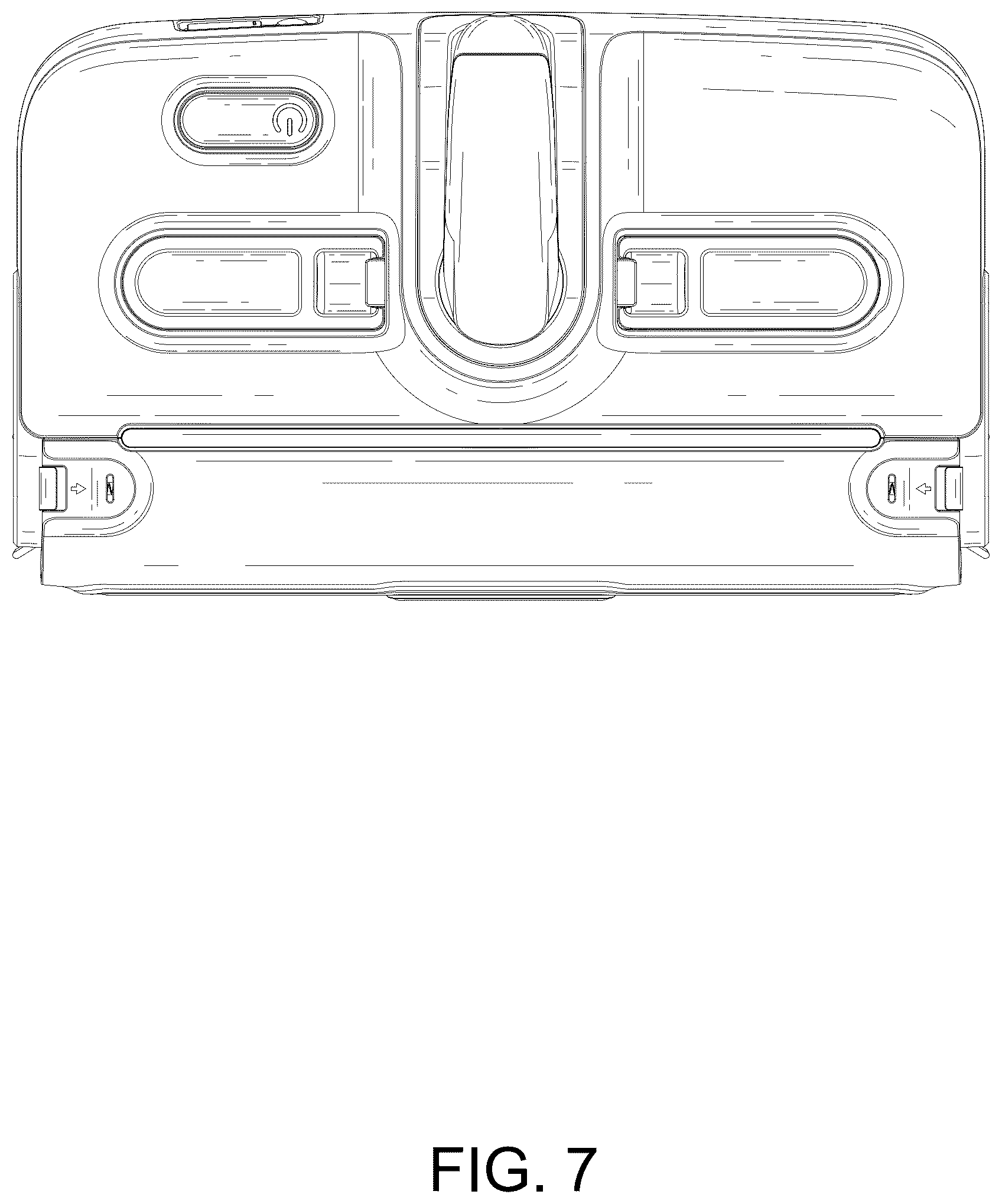 Patent USD1124559 Figure 7 – Electric sweeper