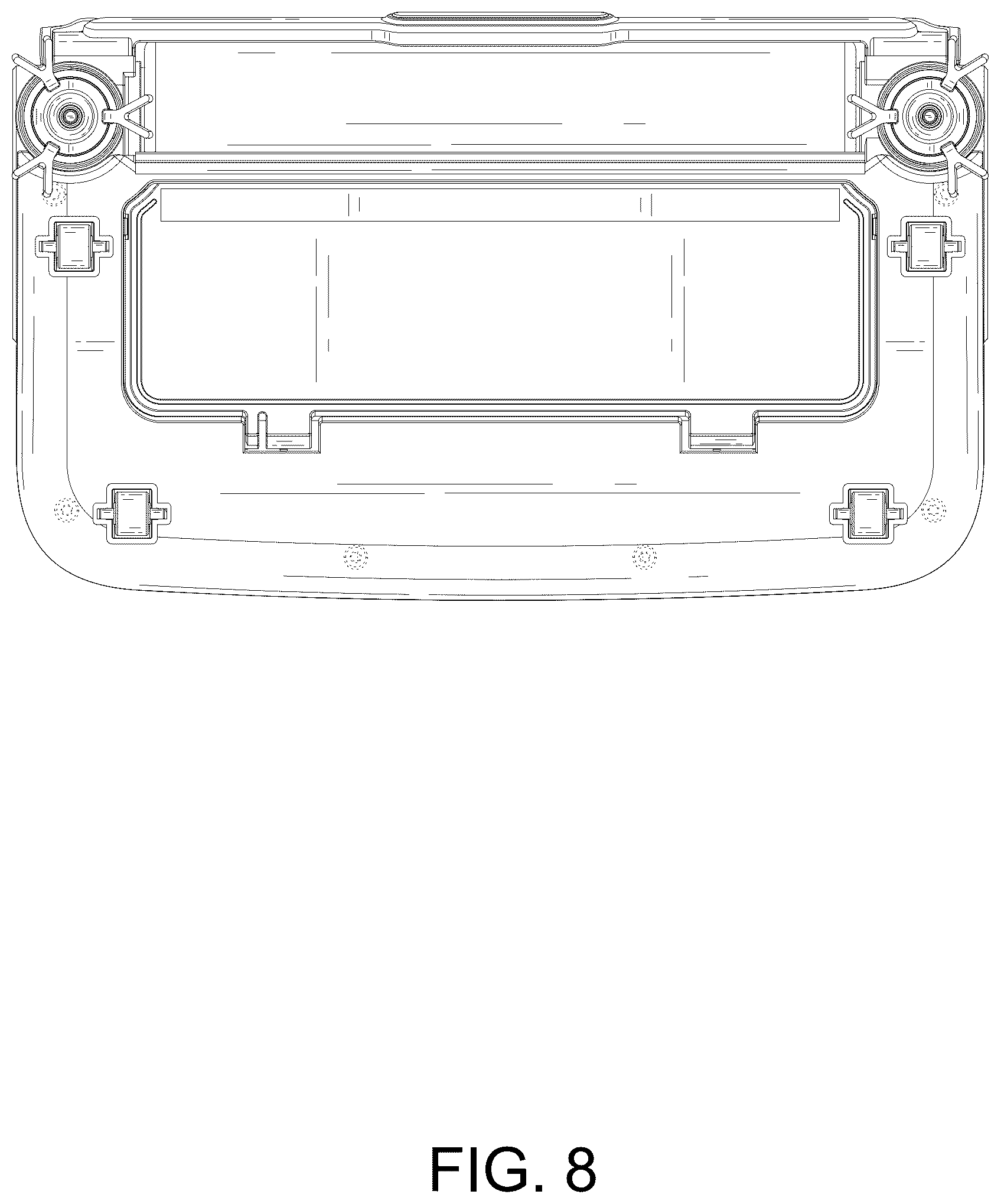 Patent USD1124559 Figure 8 – Electric sweeper