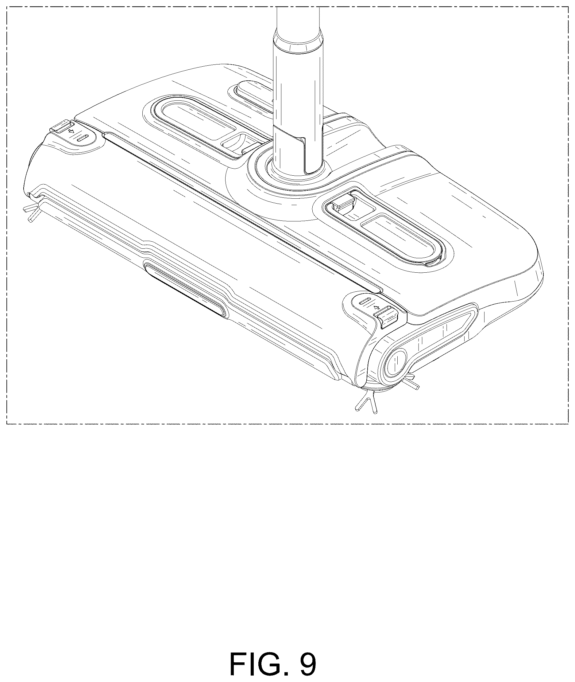 Patent USD1124559 Figure 9 – Electric sweeper