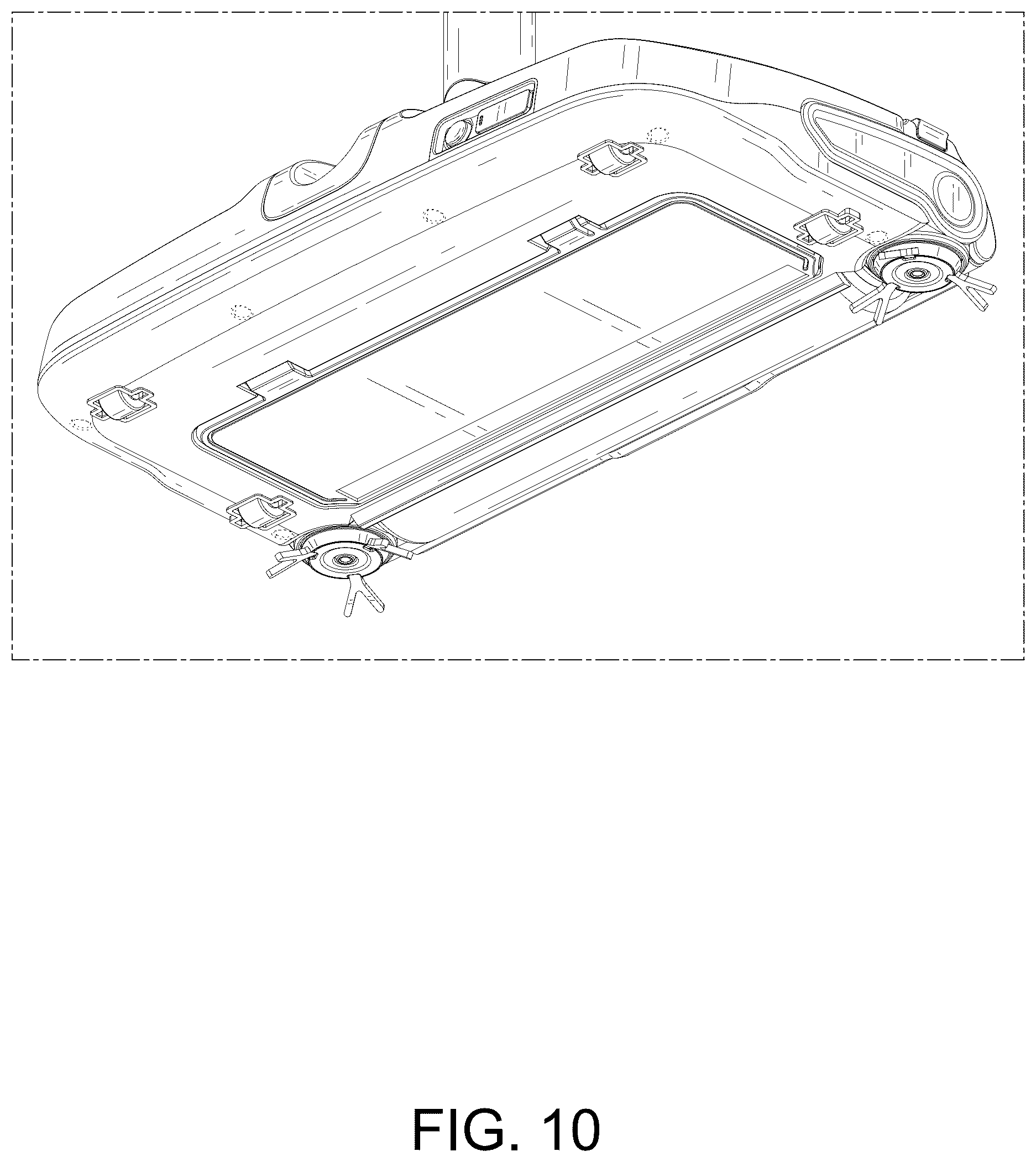 Patent USD1124559 Figure 10 – Electric sweeper