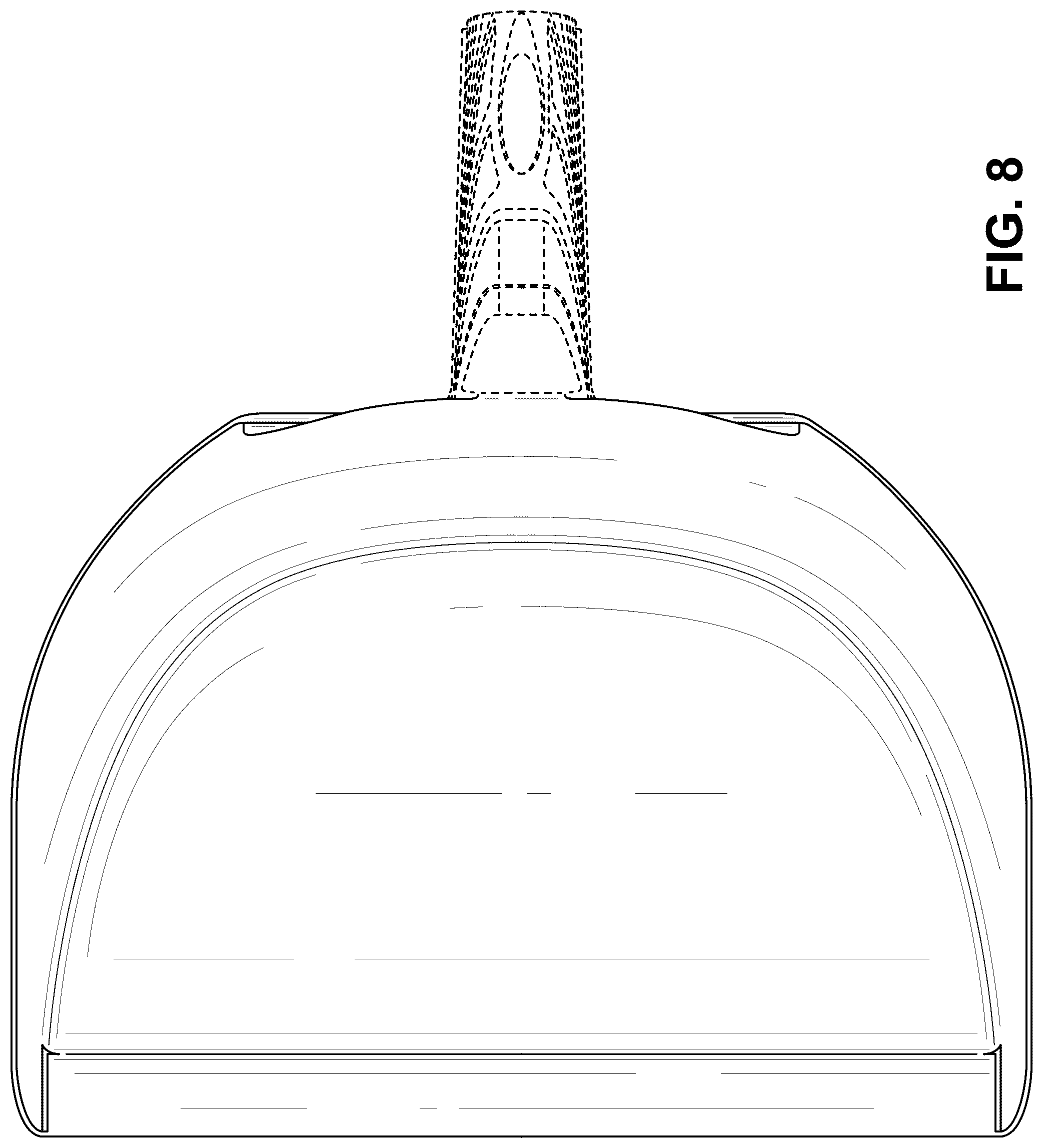 Patent USD1124562 Figure 6 – Dust pan