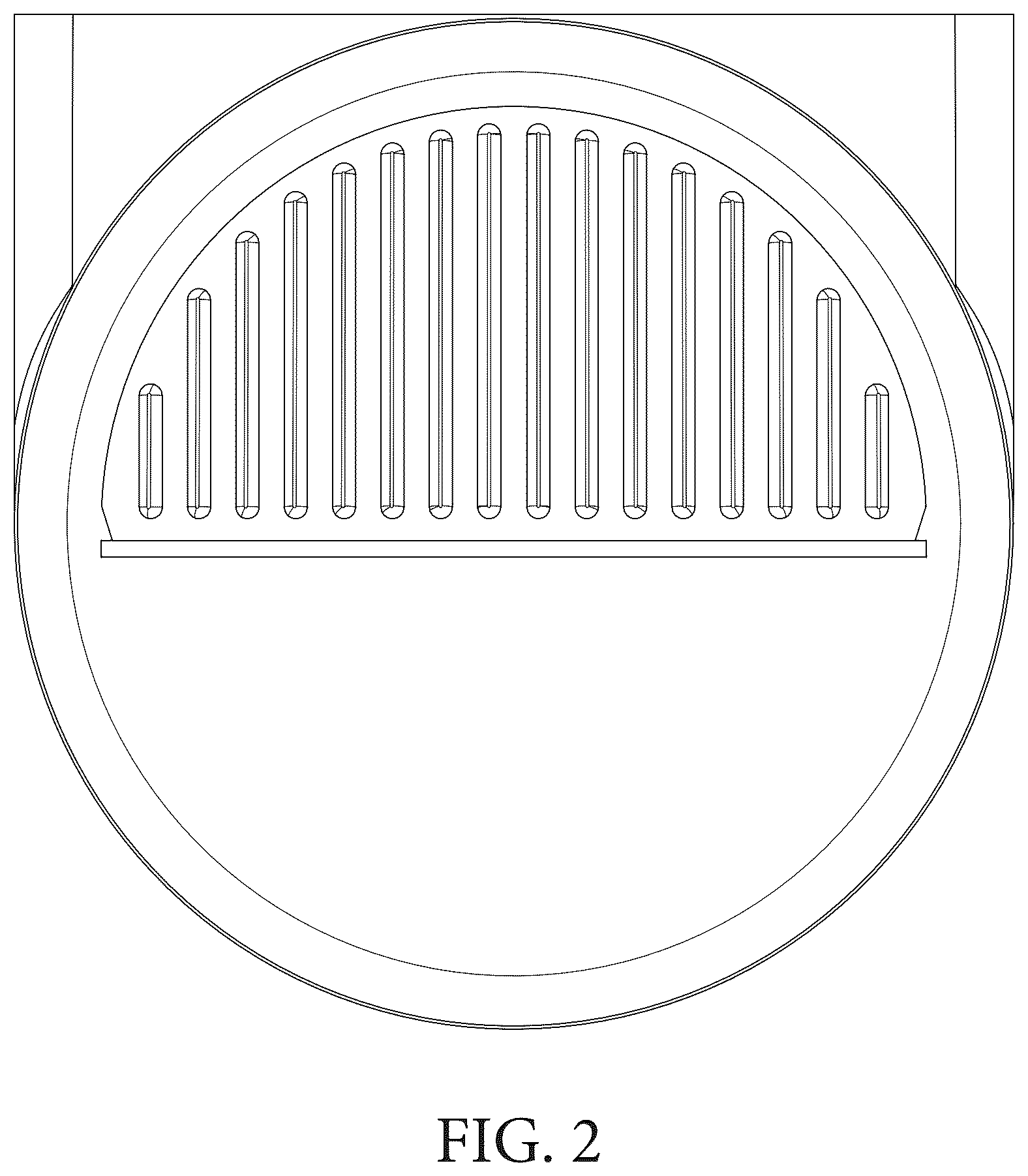 Patent USD1124563 Figure 2 – Waste disposal device