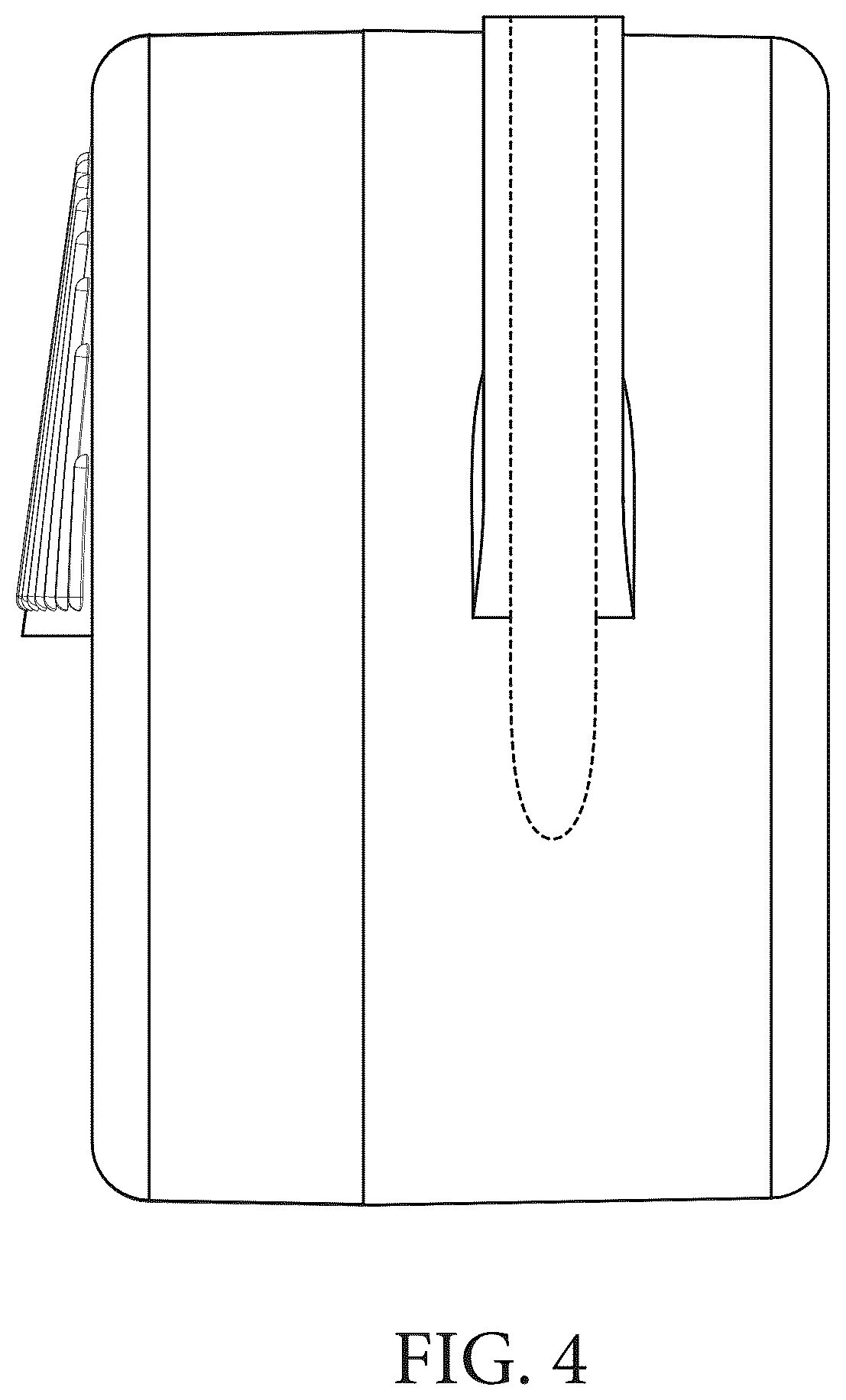 Patent USD1124563 Figure 4 – Waste disposal device
