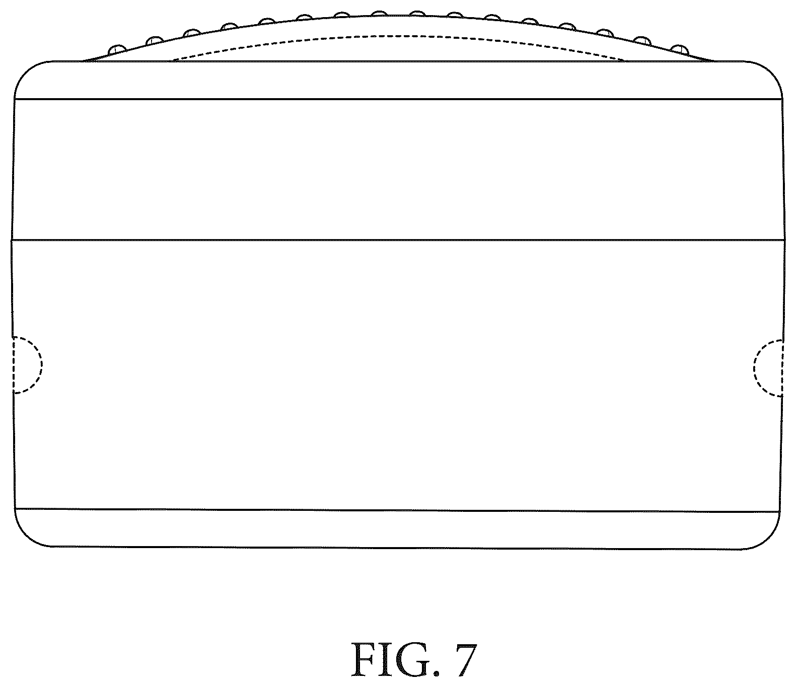Patent USD1124563 Figure 7 – Waste disposal device