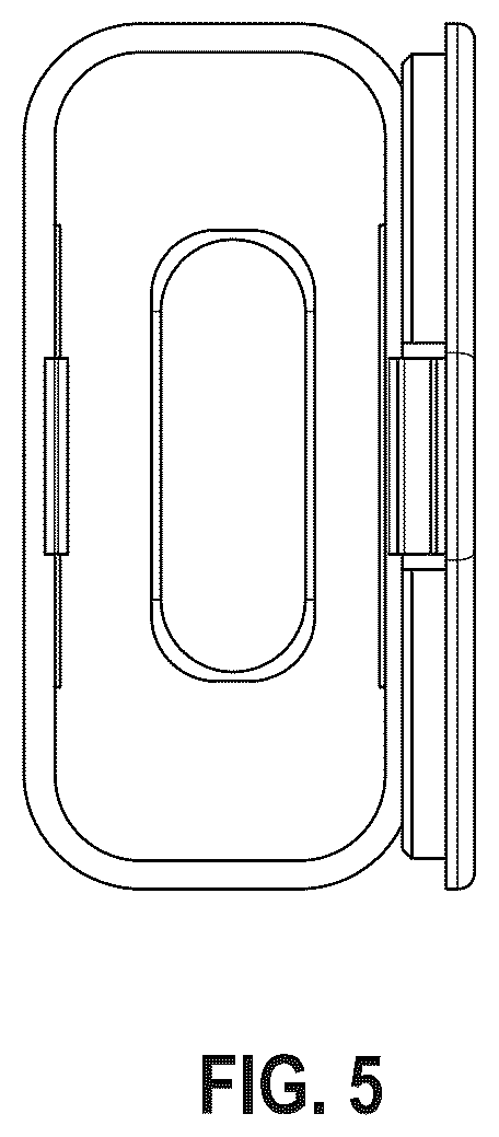 Patent USD1124564 Figure 4 – Contact lens disposal container