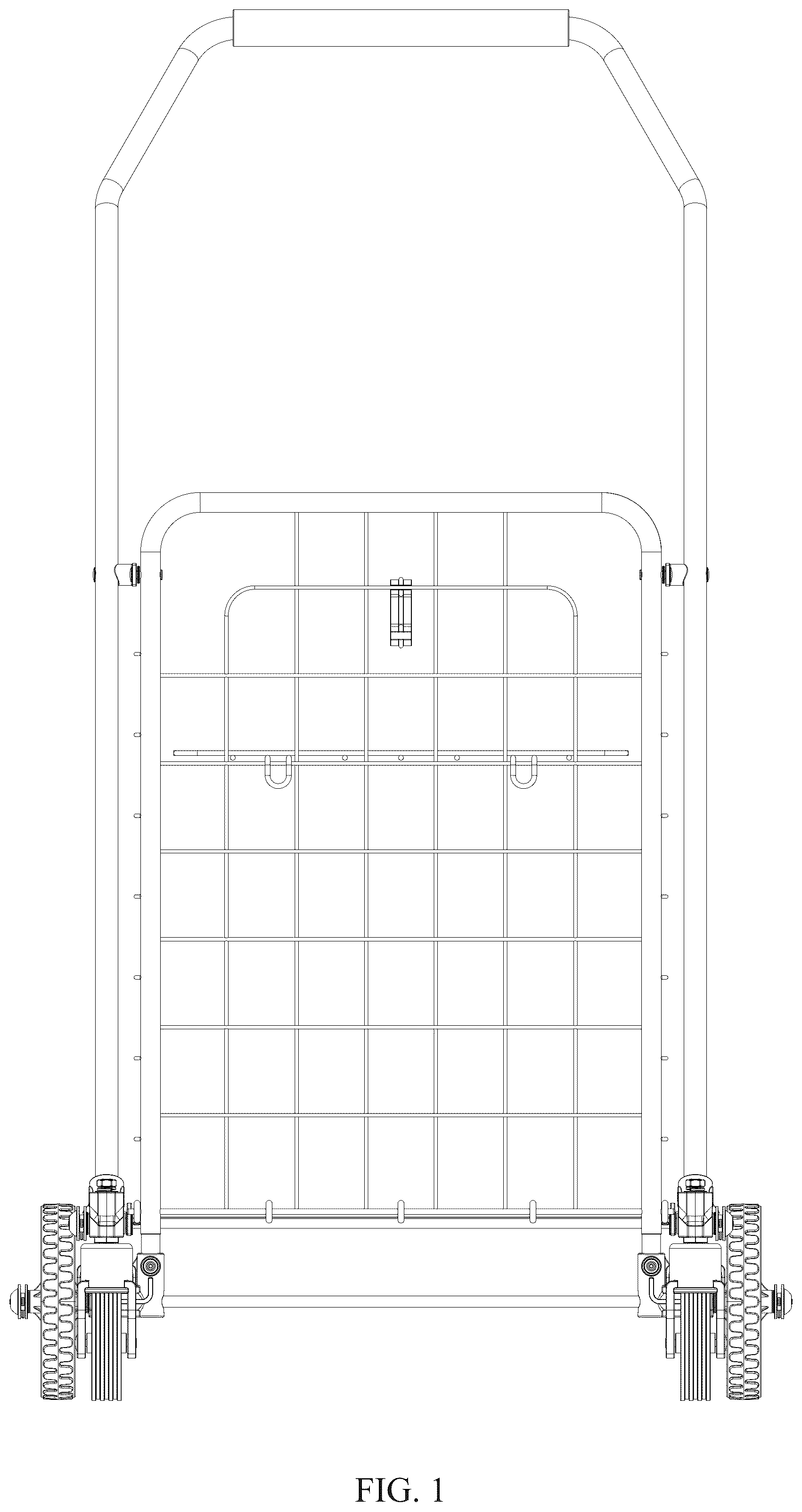 Patent USD1124565 Figure 1 – Shopping cart