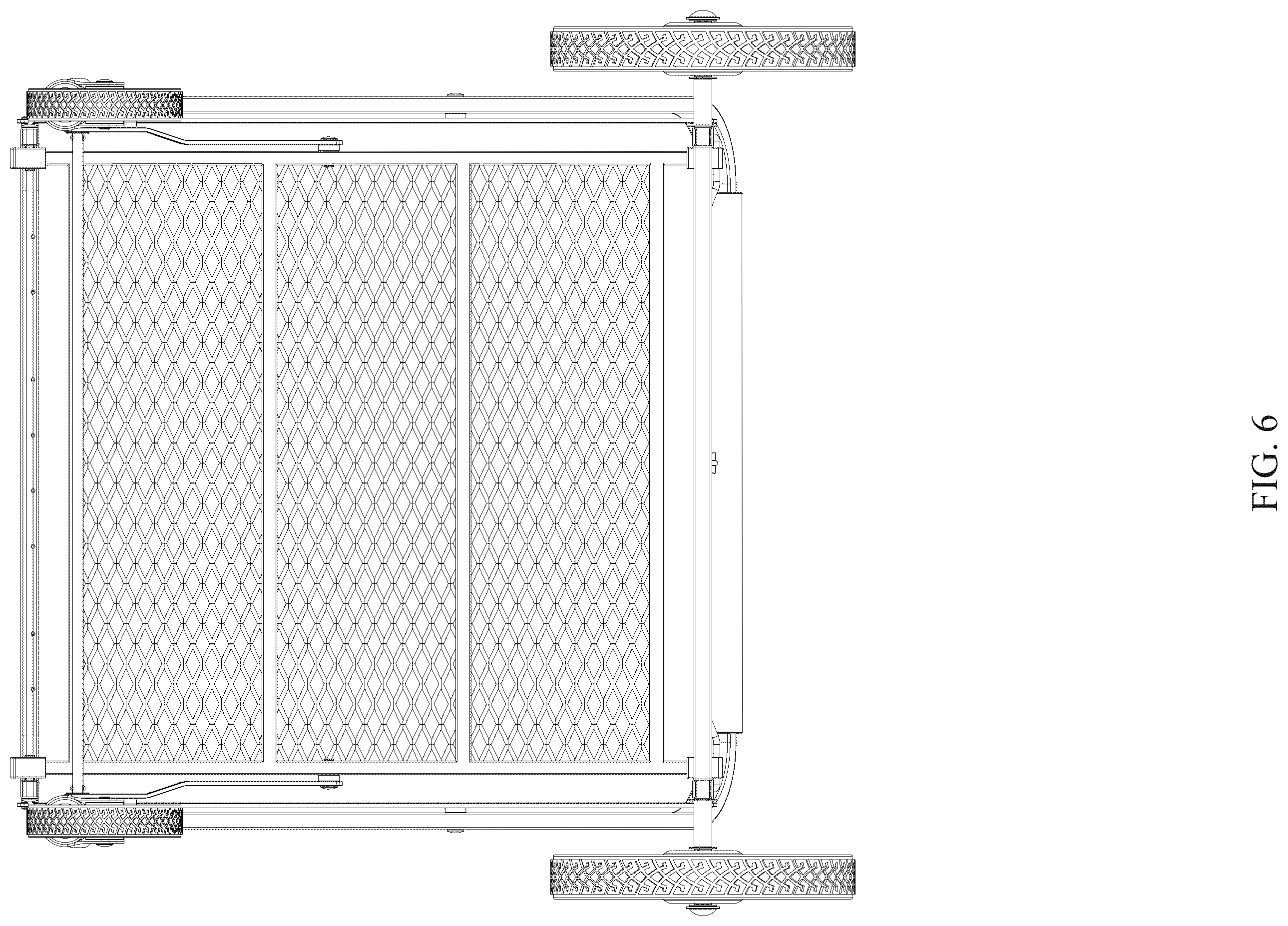 Patent USD1124566 Figure 6 – Shopping cart