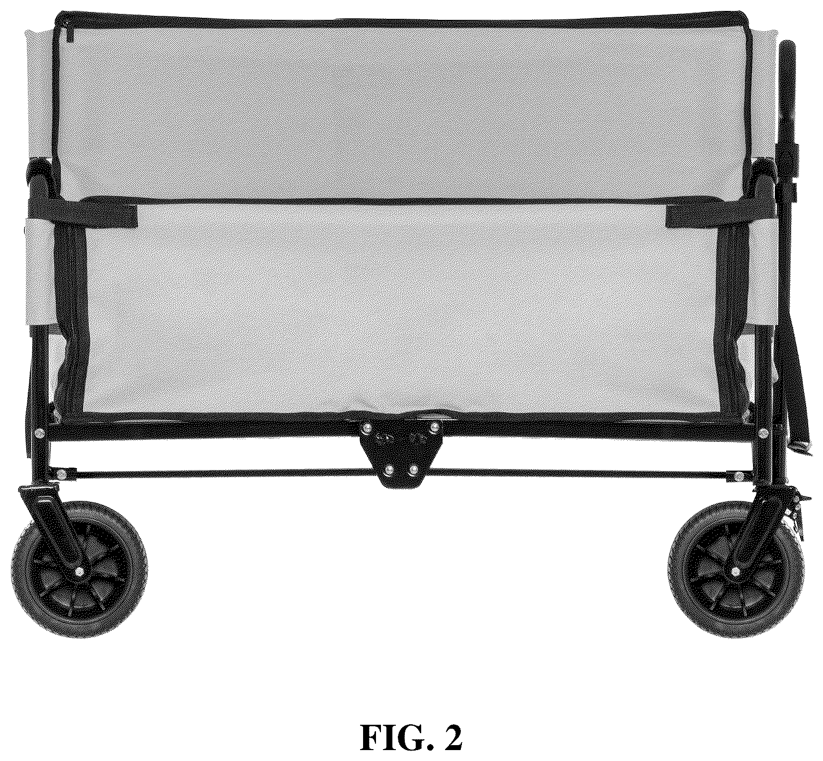 Patent USD1124567 Figure 2 – Wagon for camping