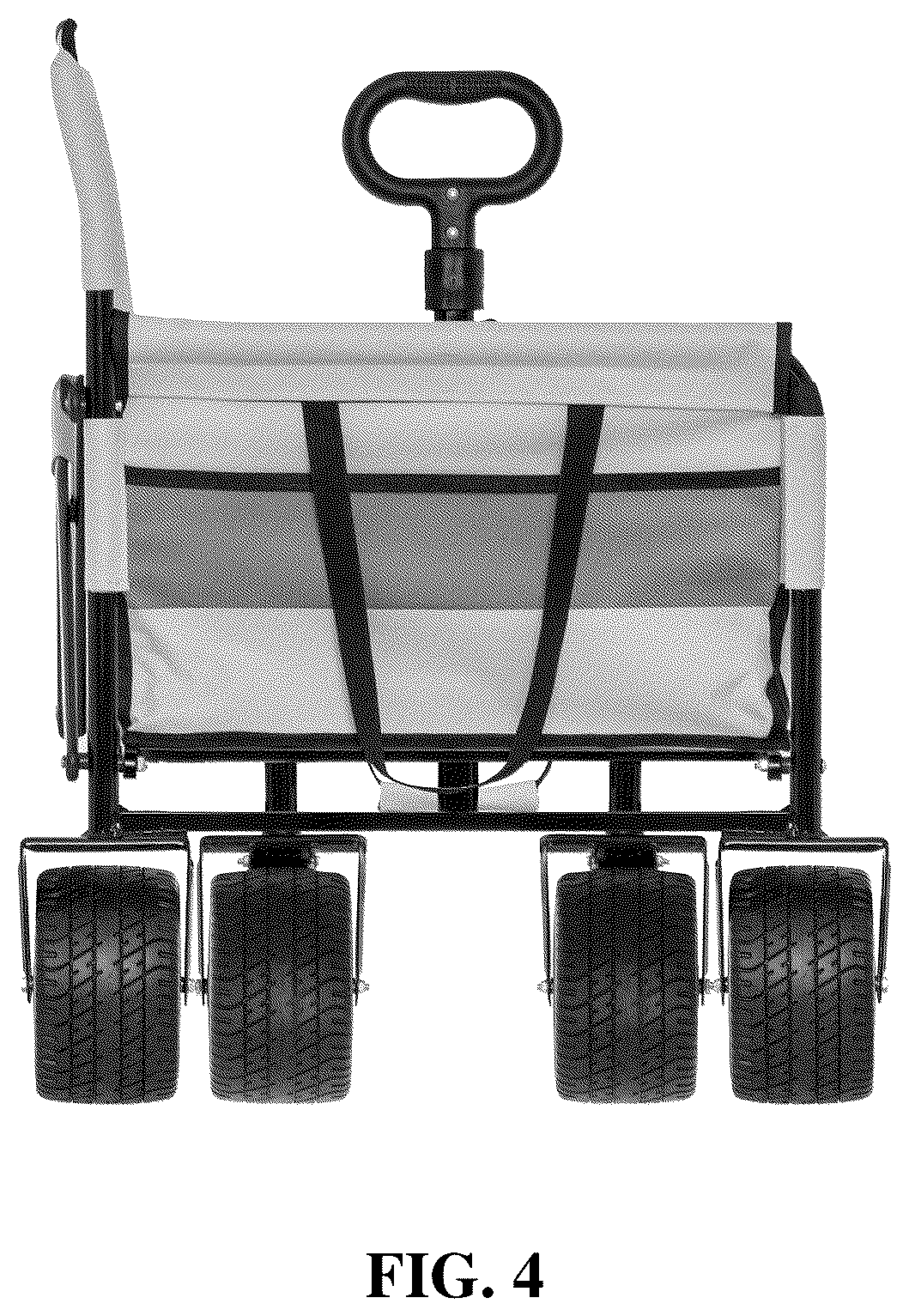 Patent USD1124567 Figure 4 – Wagon for camping