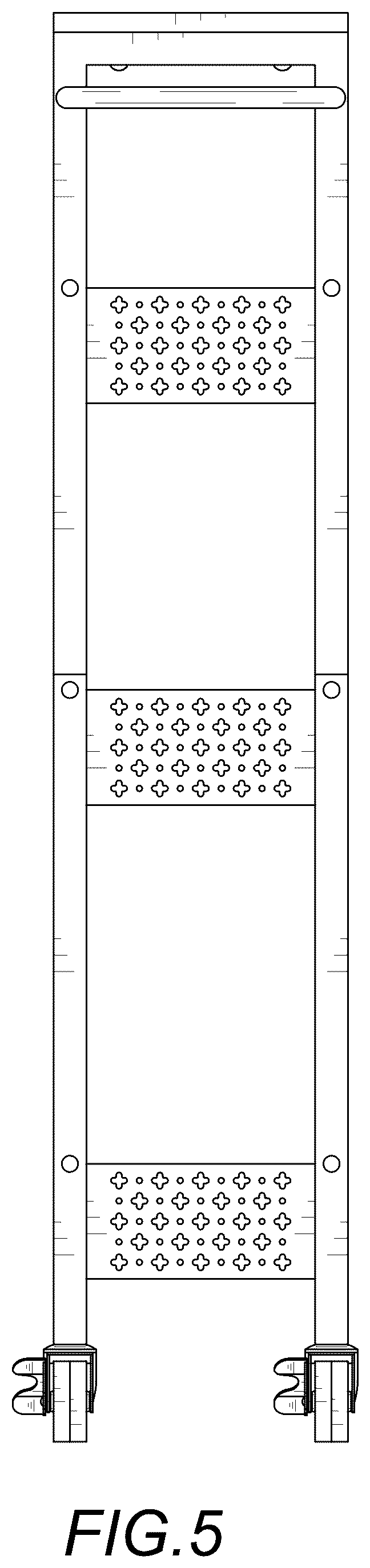Patent USD1124569 Figure 5 – Mesh cart