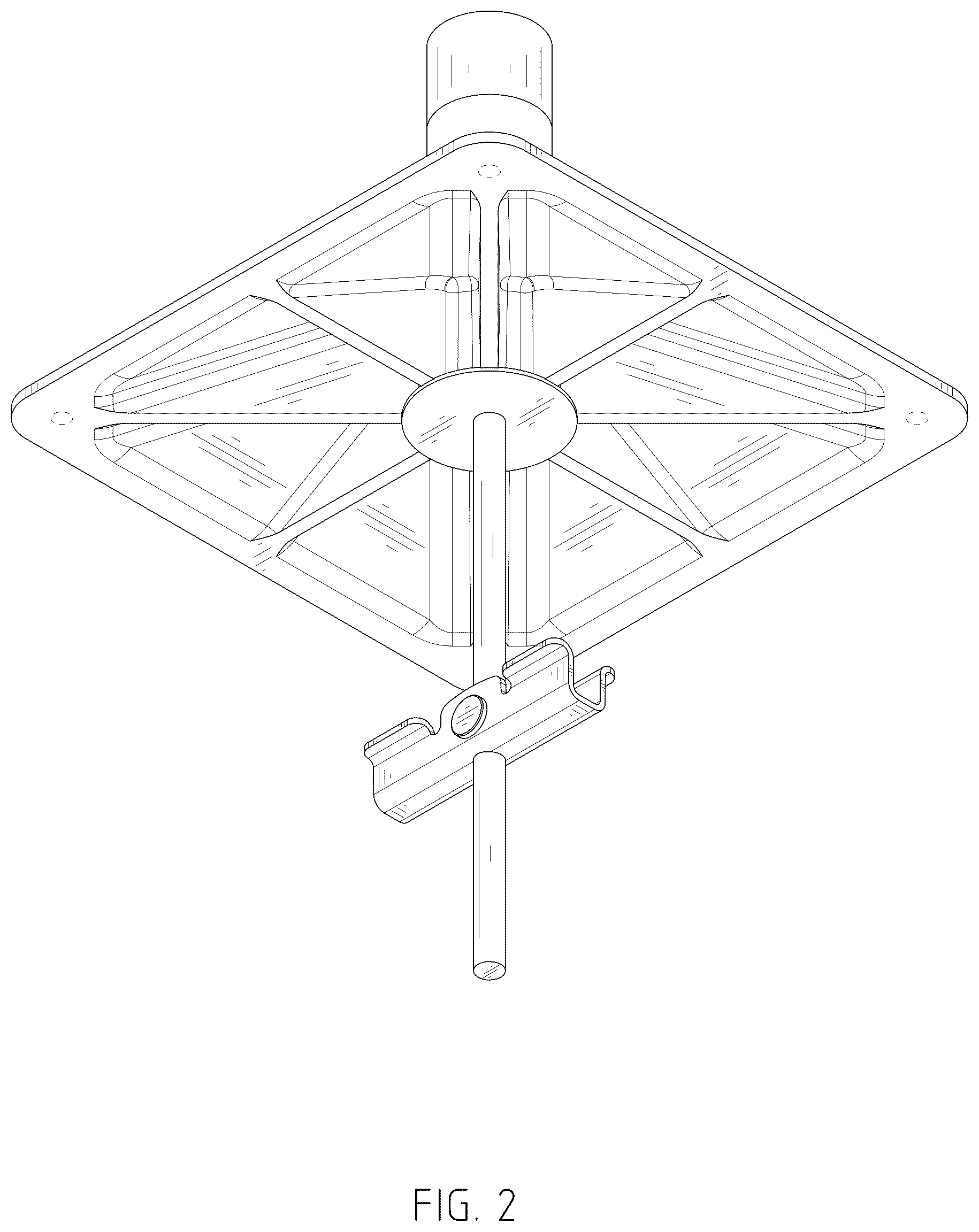 Patent USD1124571 Figure 2 – Anchor fixing device