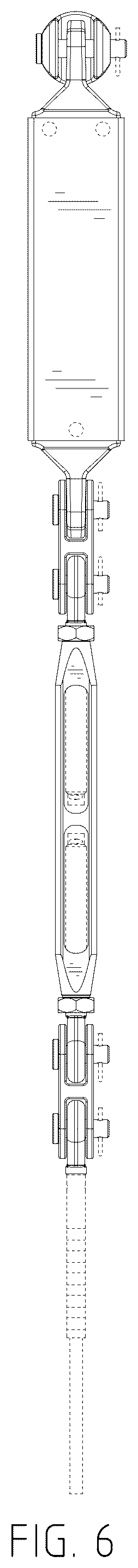 Patent USD1124572 Figure 6 – Buffer and tension device for end of the lifeline system