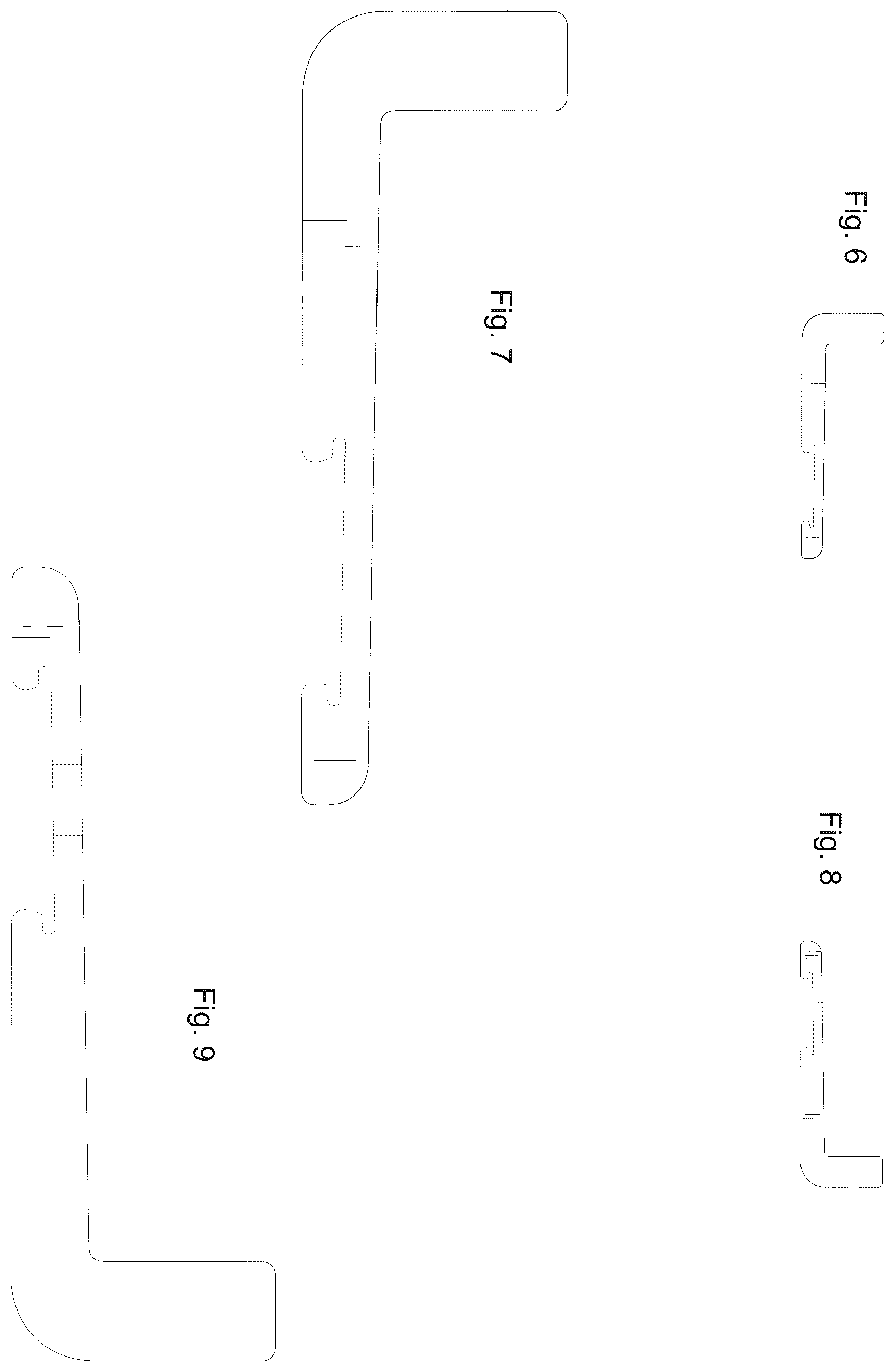 Patent USD1124574 Figure 4 – Conveyor belt edge guard