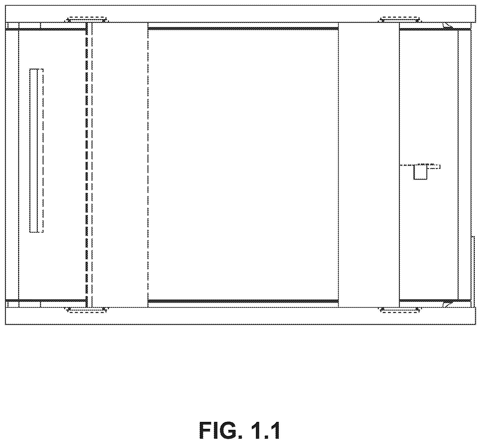 Patent USD1124575 Figure 1 – Belt conveyor