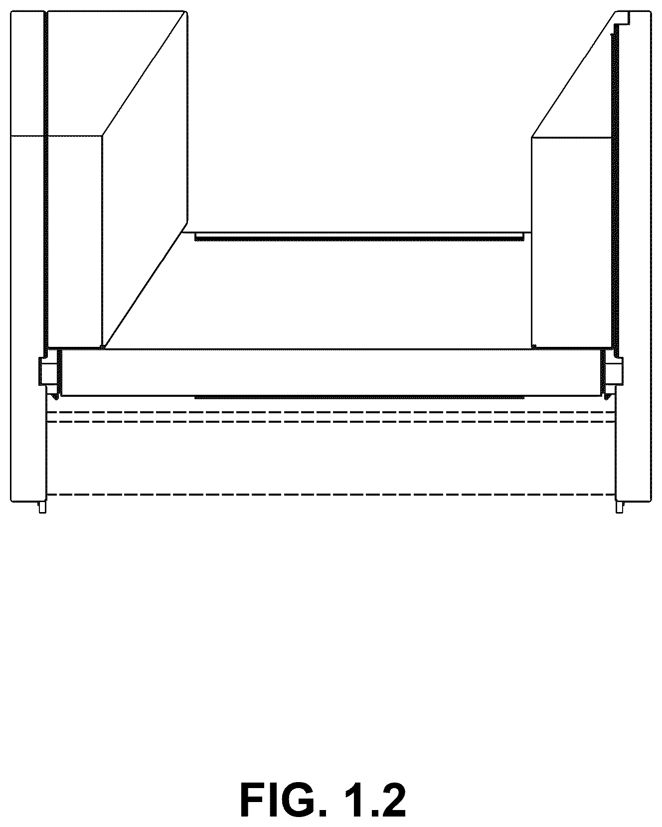 Patent USD1124575 Figure 2 – Belt conveyor