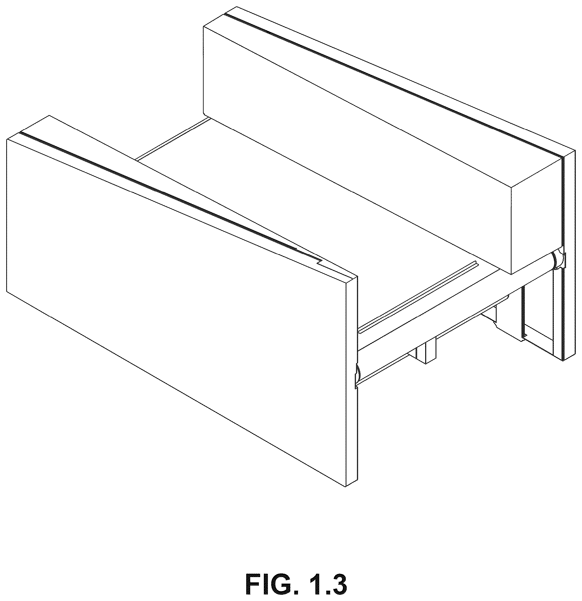 Patent USD1124575 Figure 3 – Belt conveyor