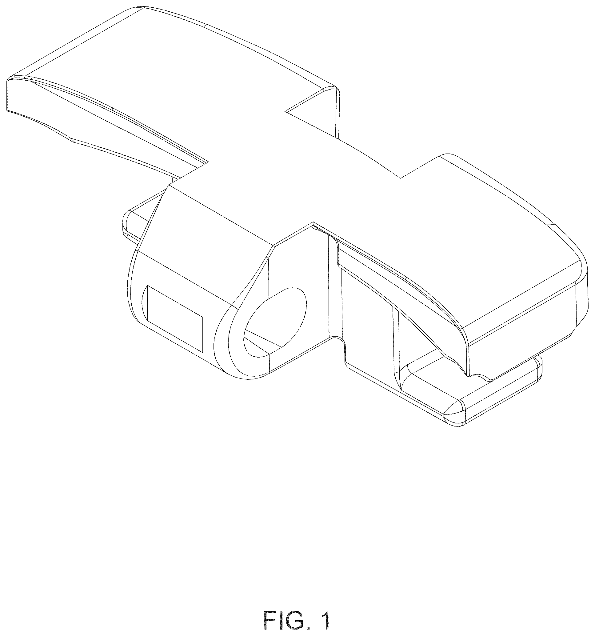 Patent USD1124576 Figure 1 – Link of a conveyor chain