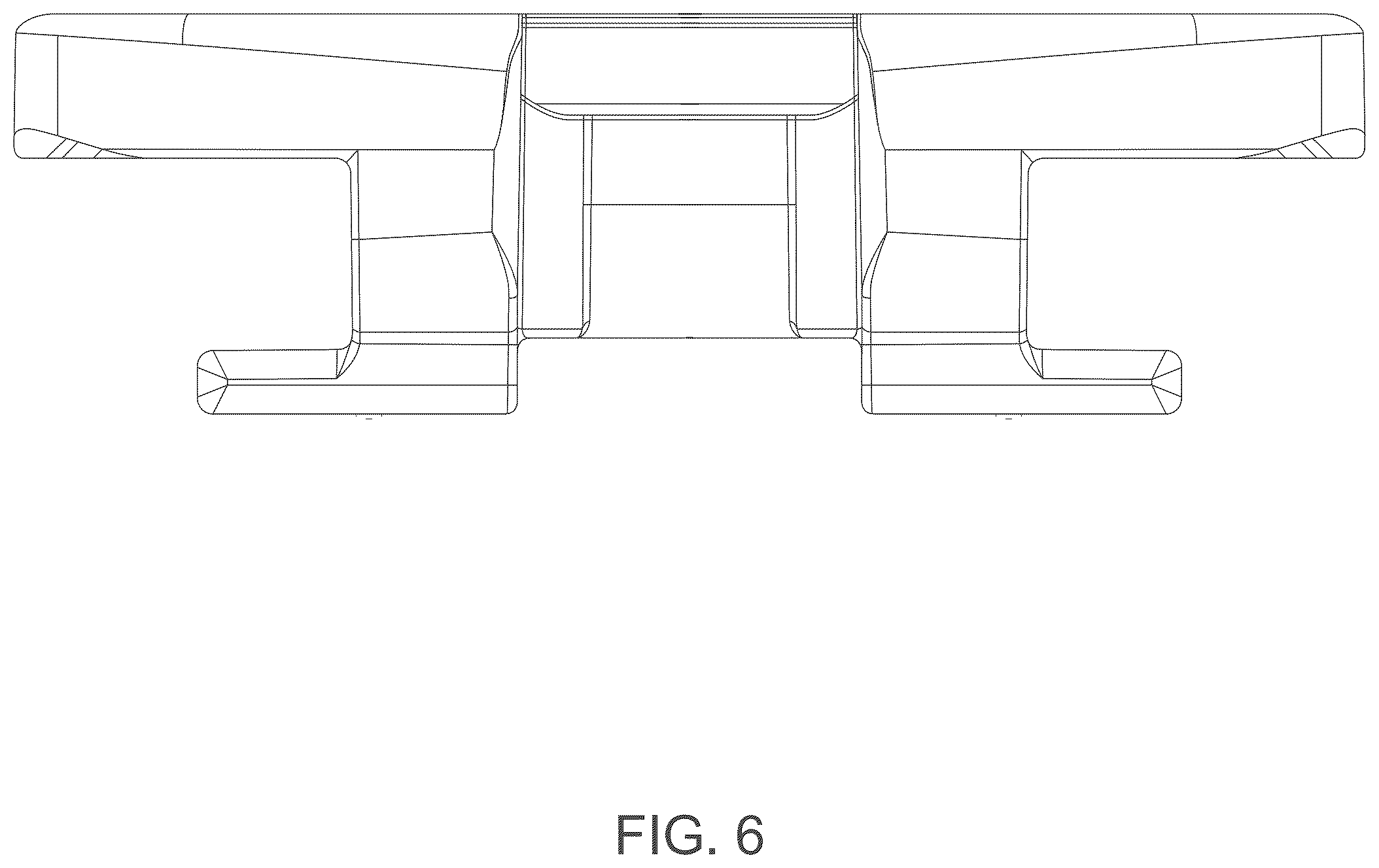Patent USD1124576 Figure 6 – Link of a conveyor chain
