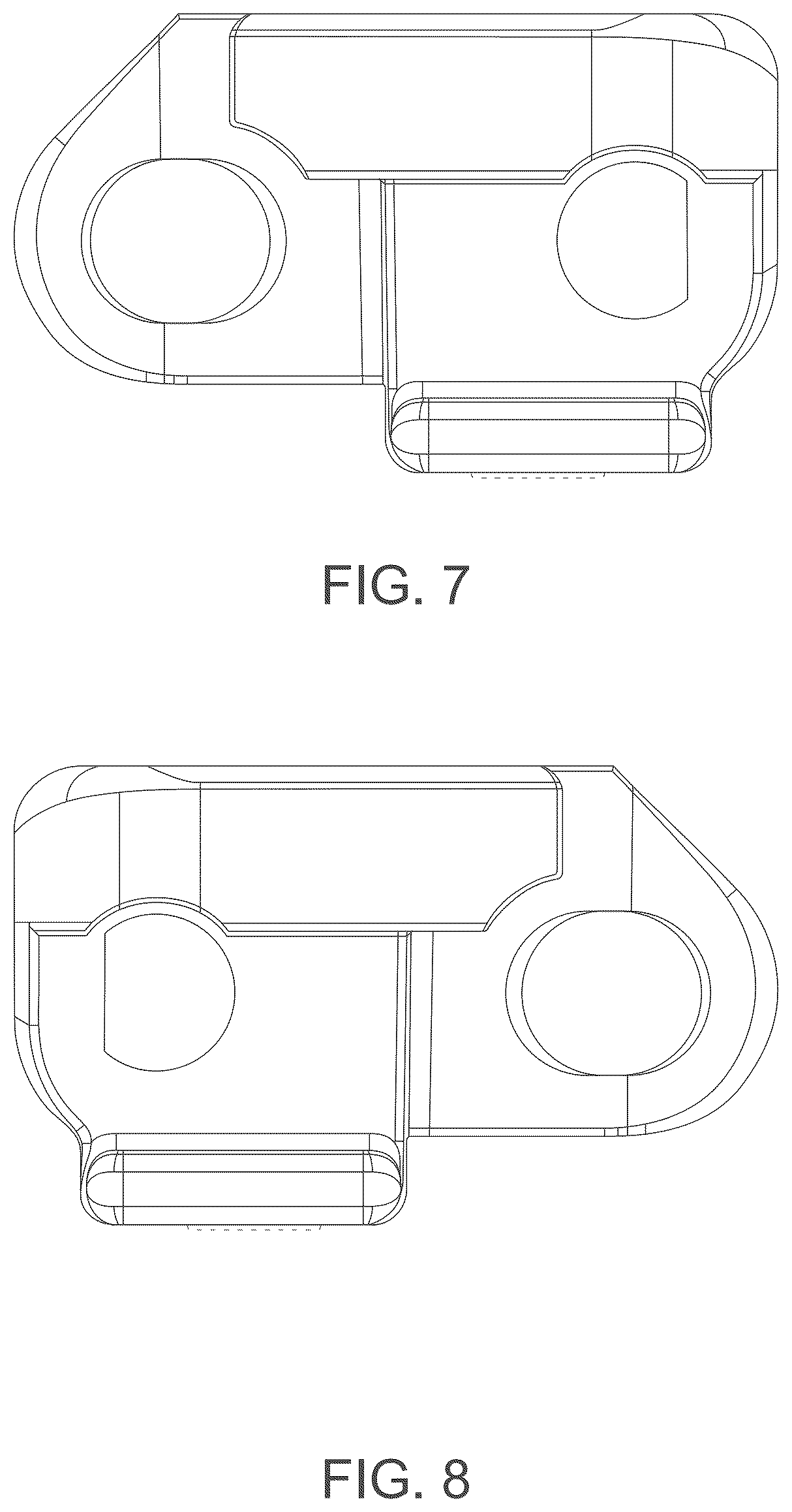 Patent USD1124576 Figure 7 – Link of a conveyor chain