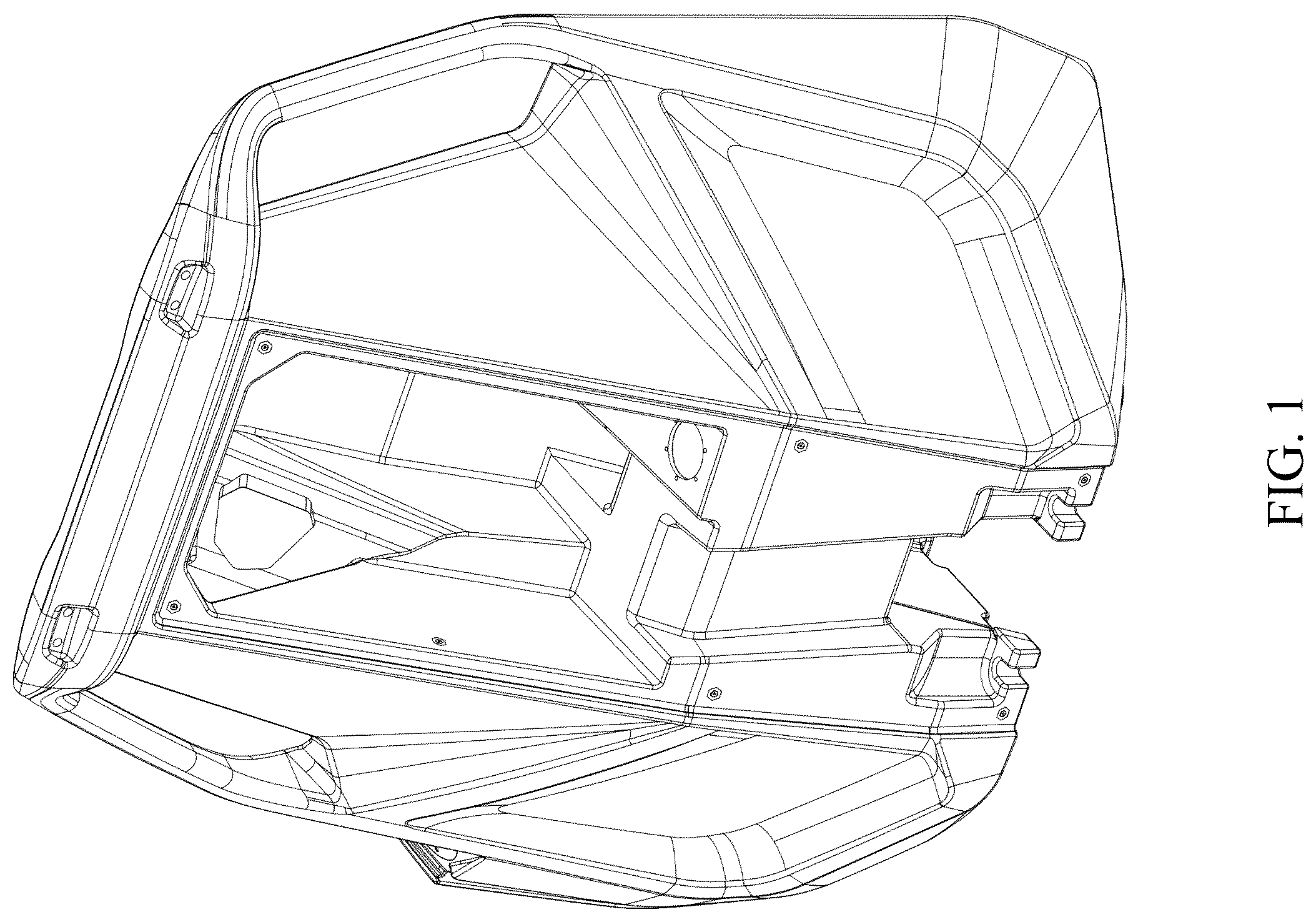 Patent USD1124578 — Vehicle body component — Figure 1