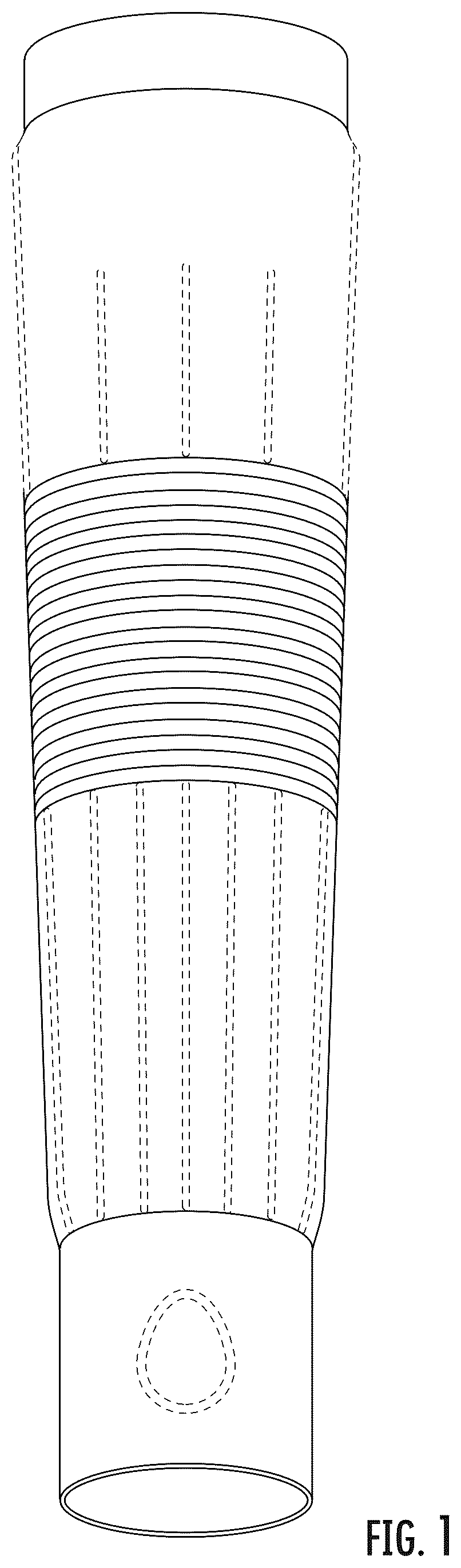 Patent USD1124581 Figure 1 – Sleeve