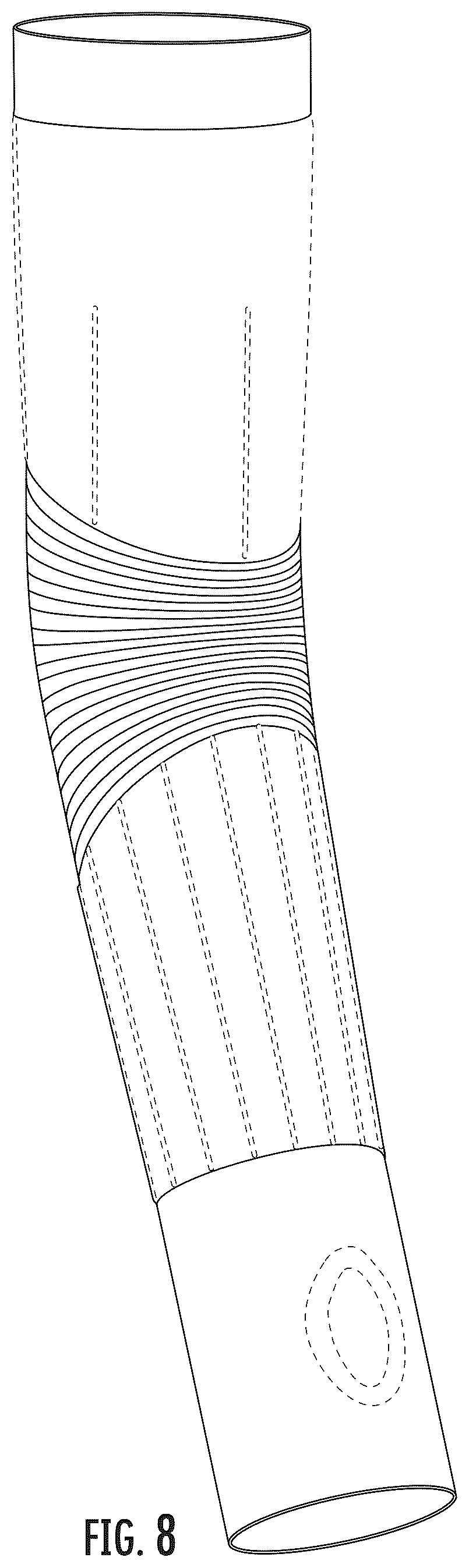 Patent USD1124581 Figure 5 – Sleeve