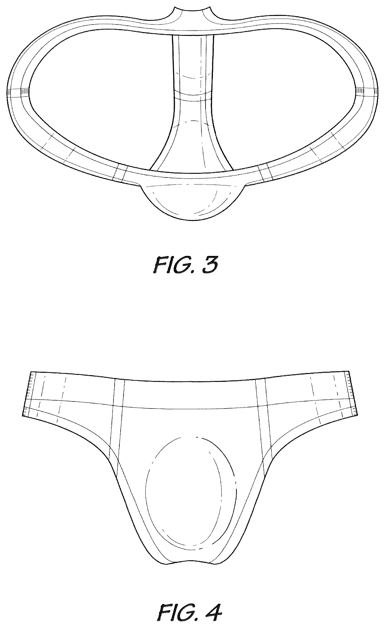 Patent USD1124584 Figure 2 – Undergarment