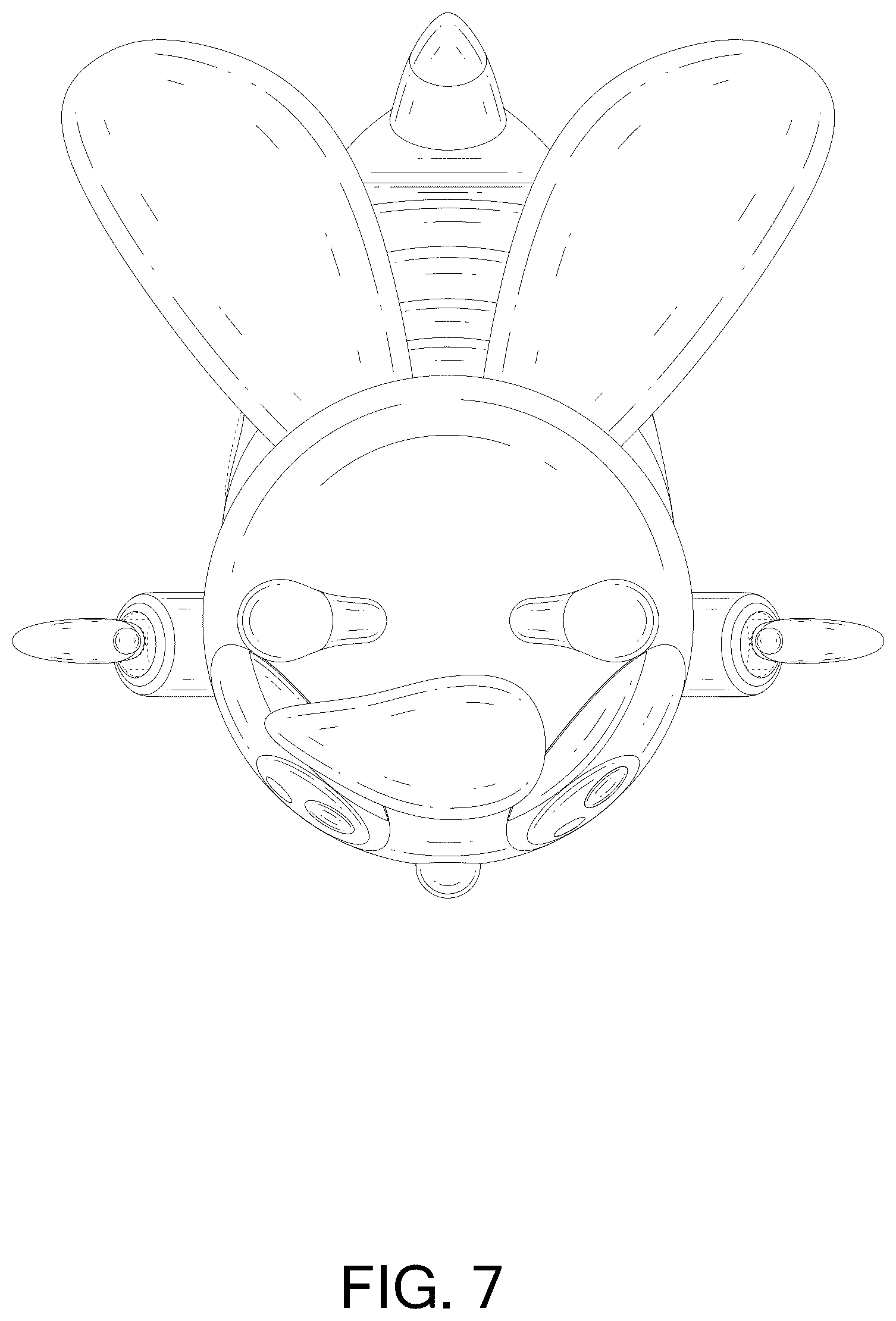 Patent USD1124586 Figure 7 – Inflatable costume