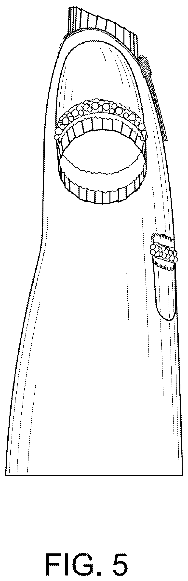Patent USD1124588 Figure 5 – Dress