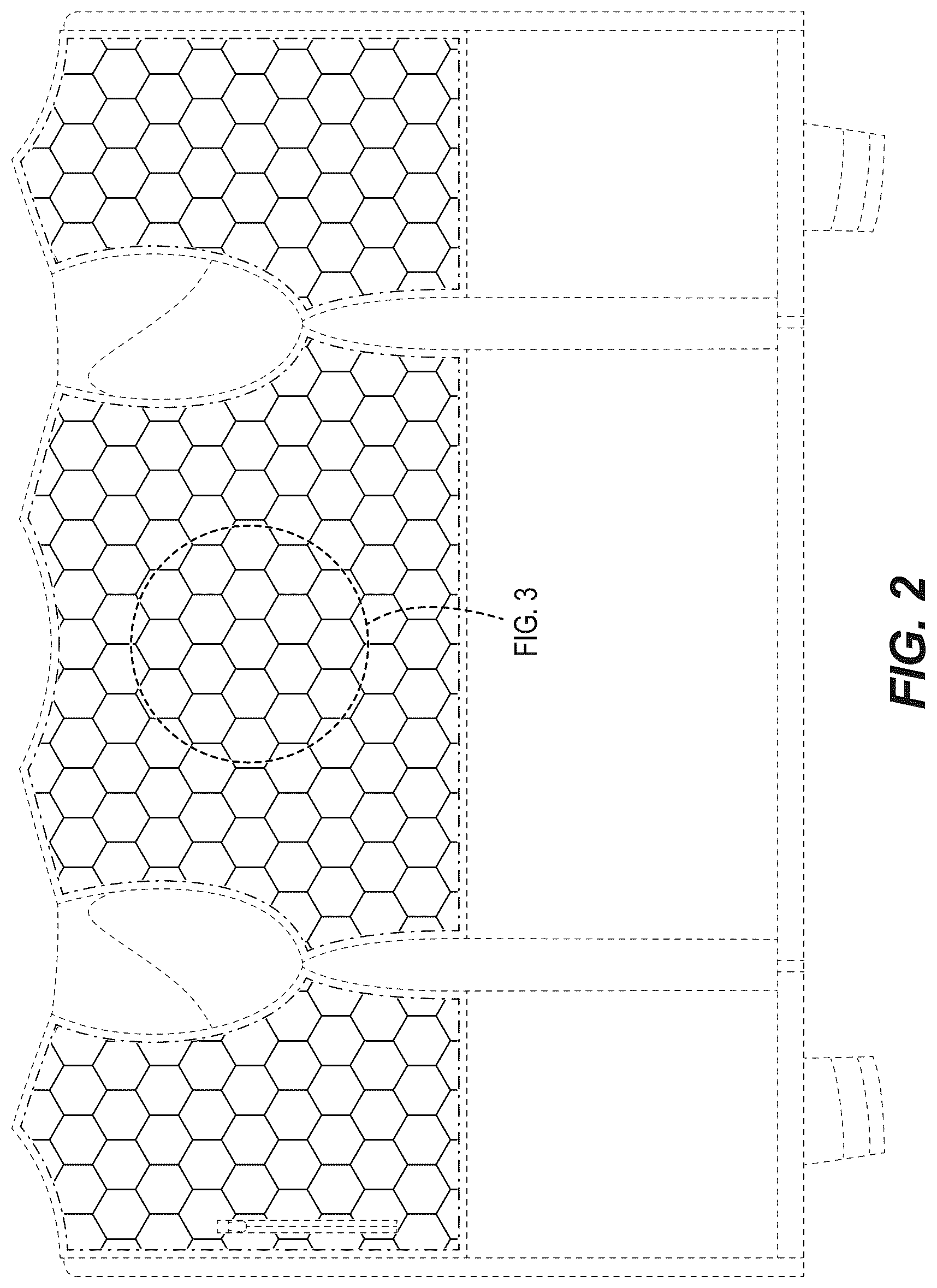 Patent USD1124590 Figure 2 – Article of clothing