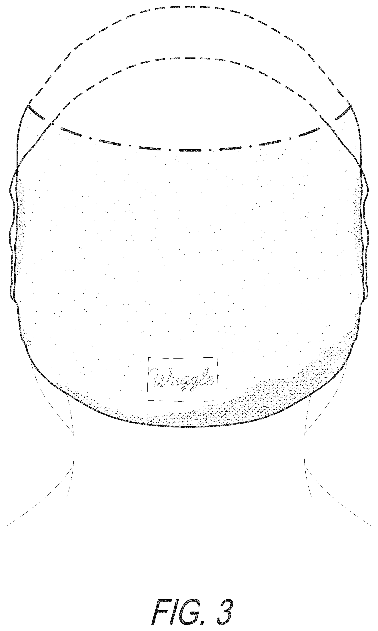 Patent USD1124592 Figure 3 – Headwear