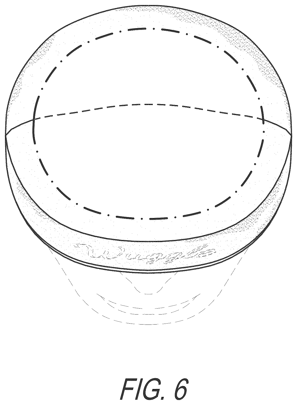 Patent USD1124592 Figure 6 – Headwear