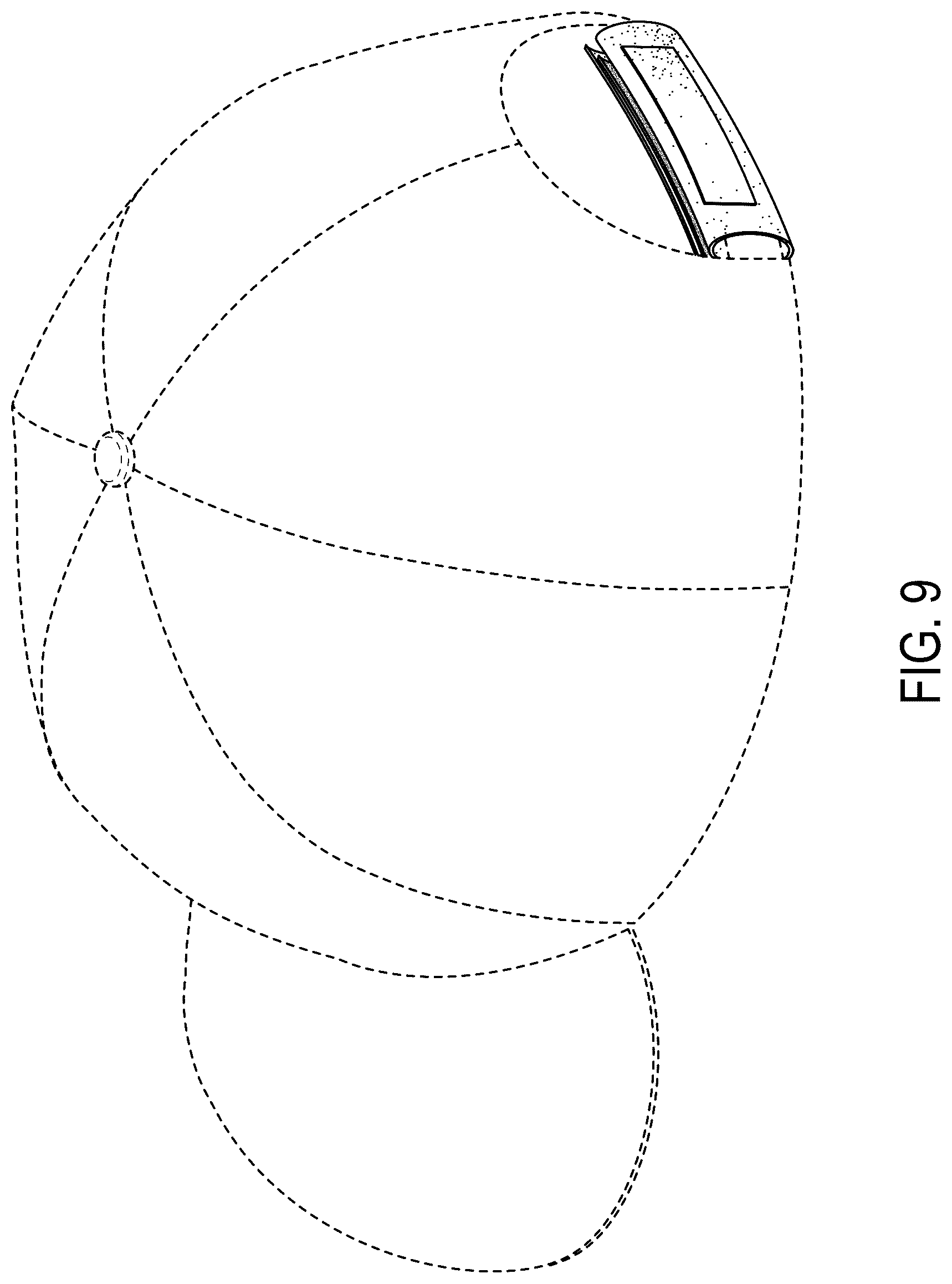 Patent USD1124593 Figure 7 – Hat strap attachment
