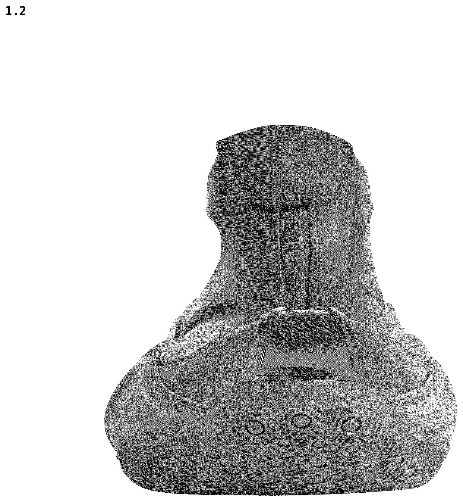 Patent USD1124596 Figure 2 – Shoe