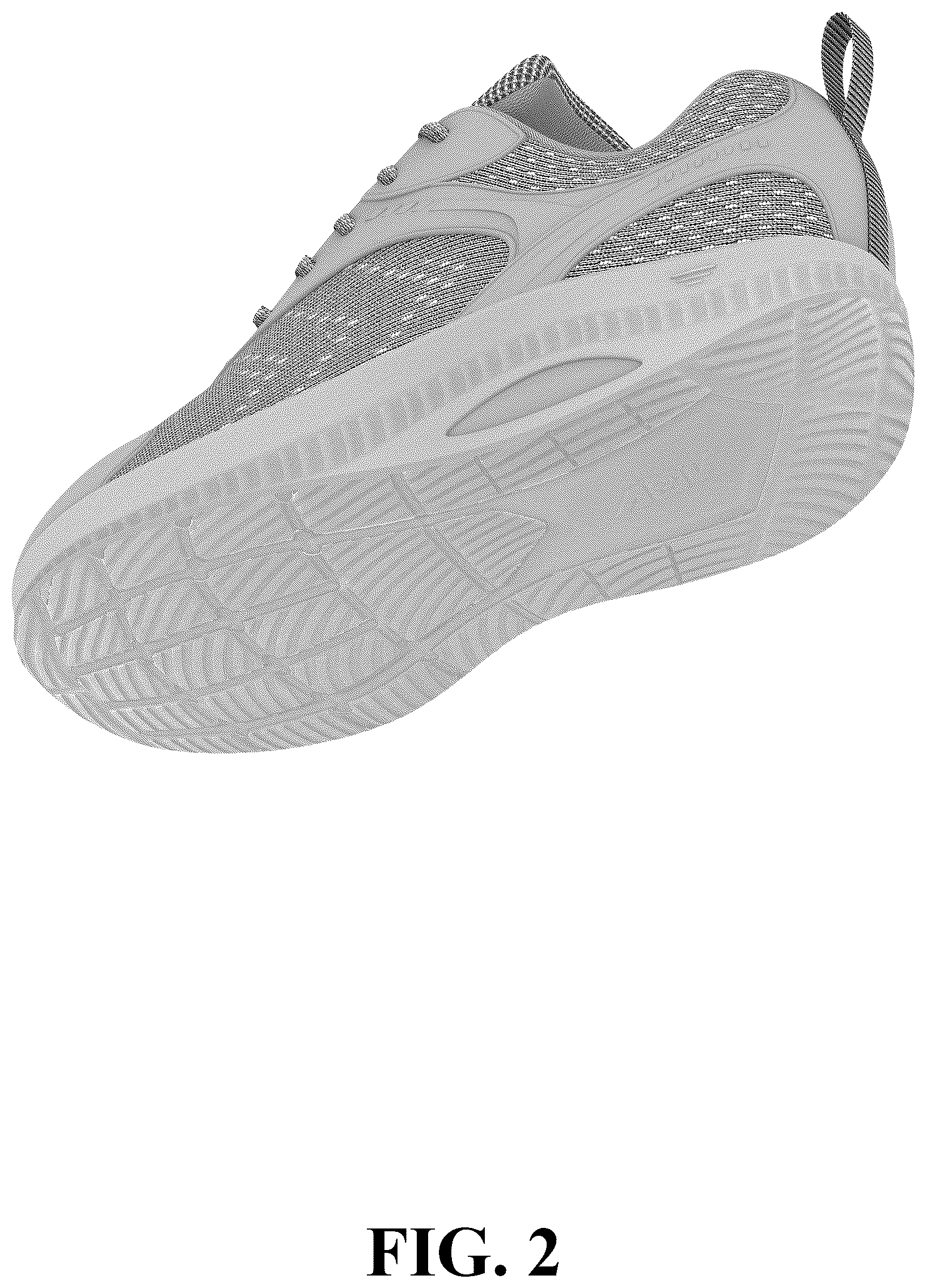 Patent USD1124597 Figure 2 – Orthopedic shoe