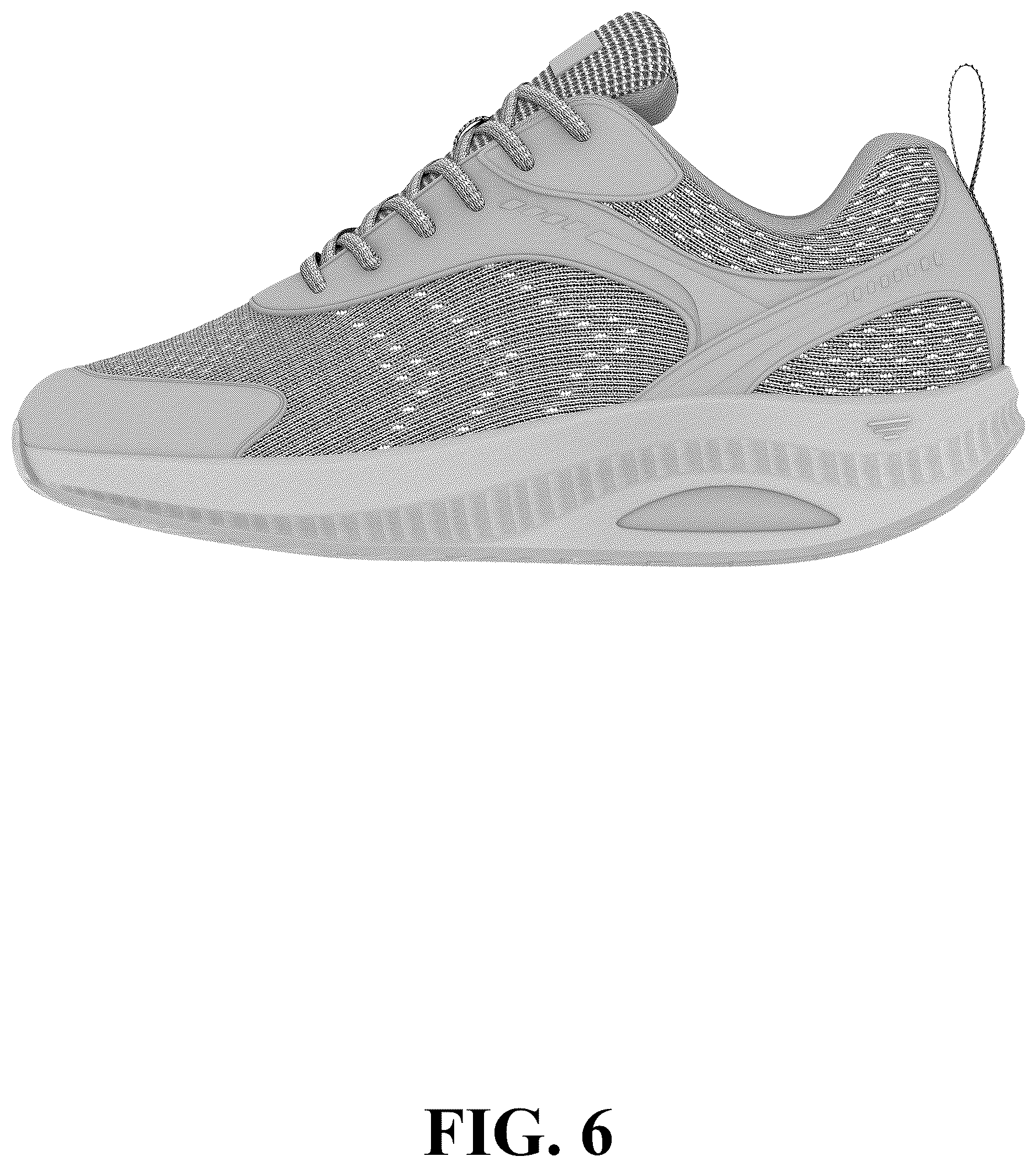 Patent USD1124597 Figure 6 – Orthopedic shoe