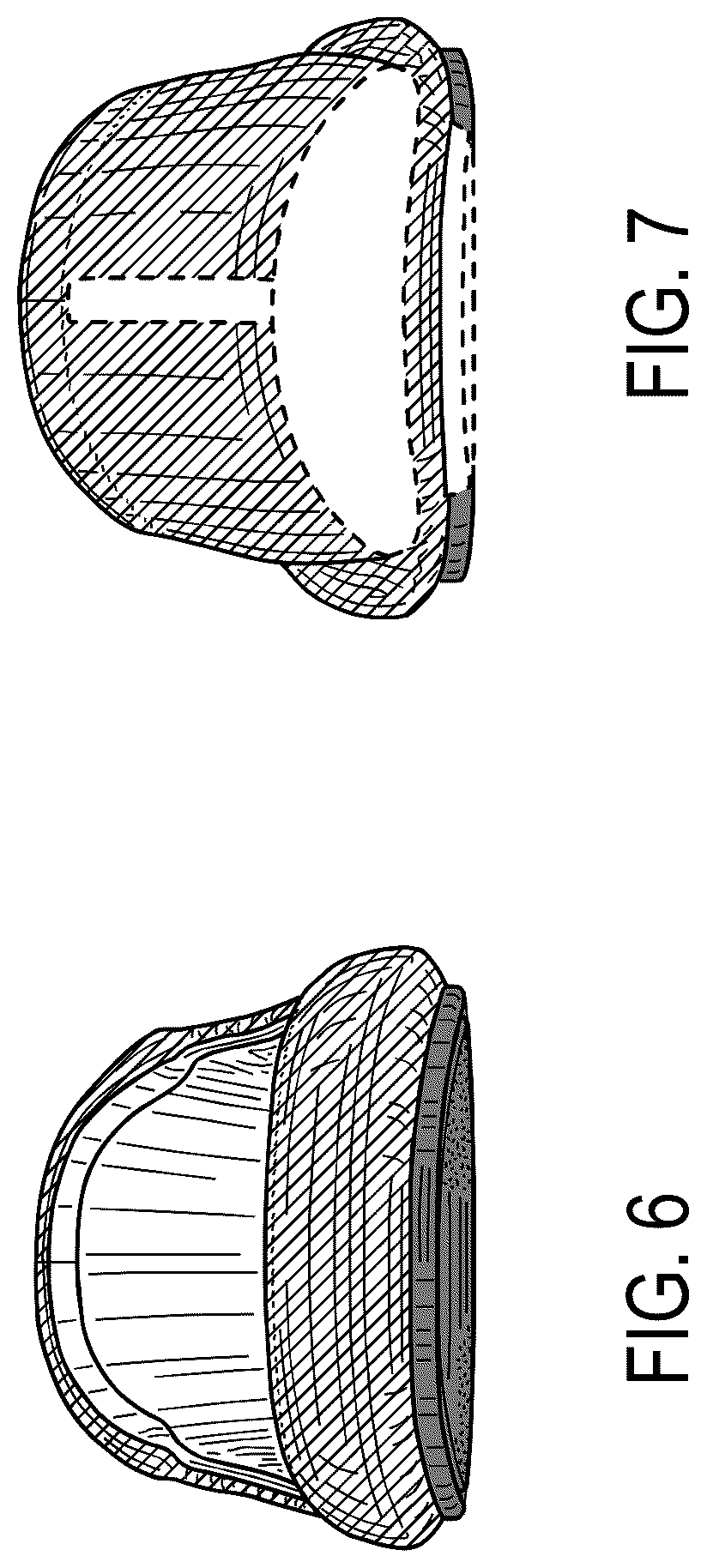 Patent USD1124602 Figure 6 – Ballet shoe with red outsole patch and contrasting upper