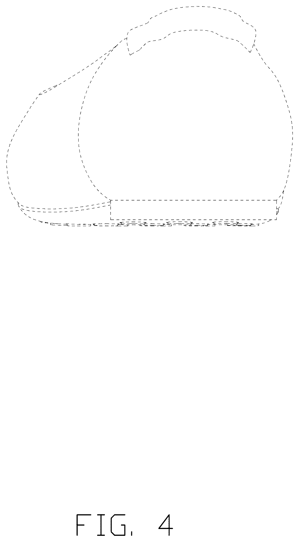 Patent USD1124603 Figure 4 – Shoe
