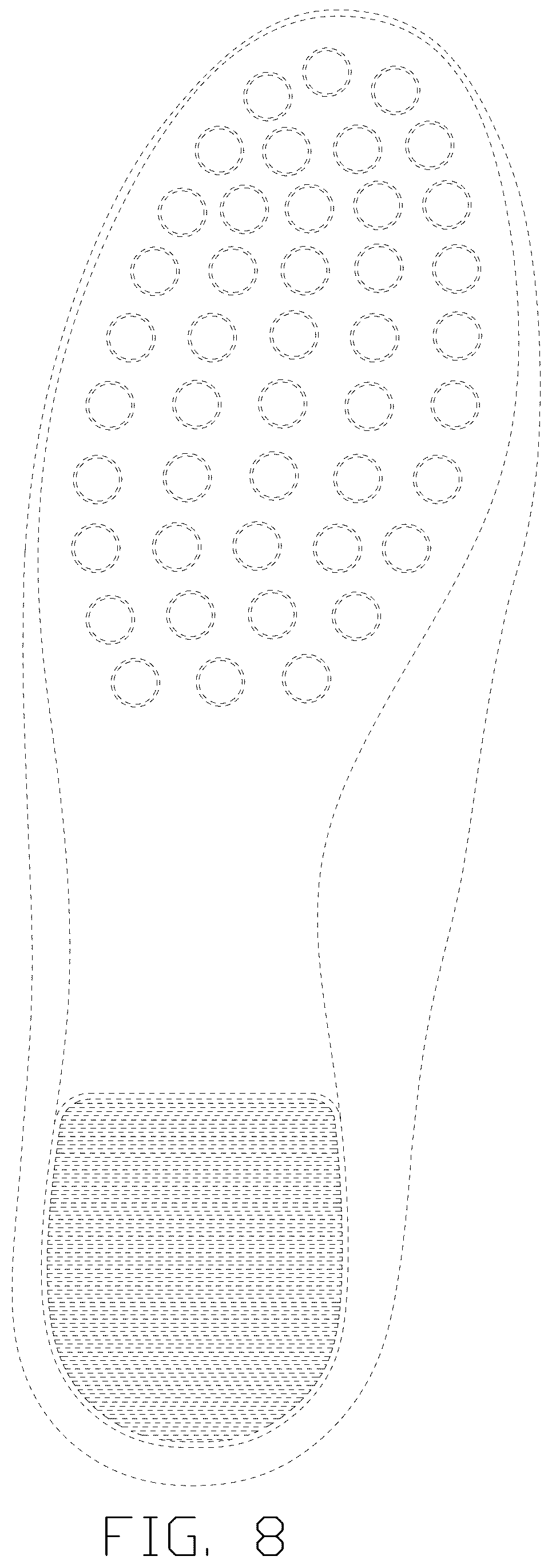 Patent USD1124603 Figure 8 – Shoe